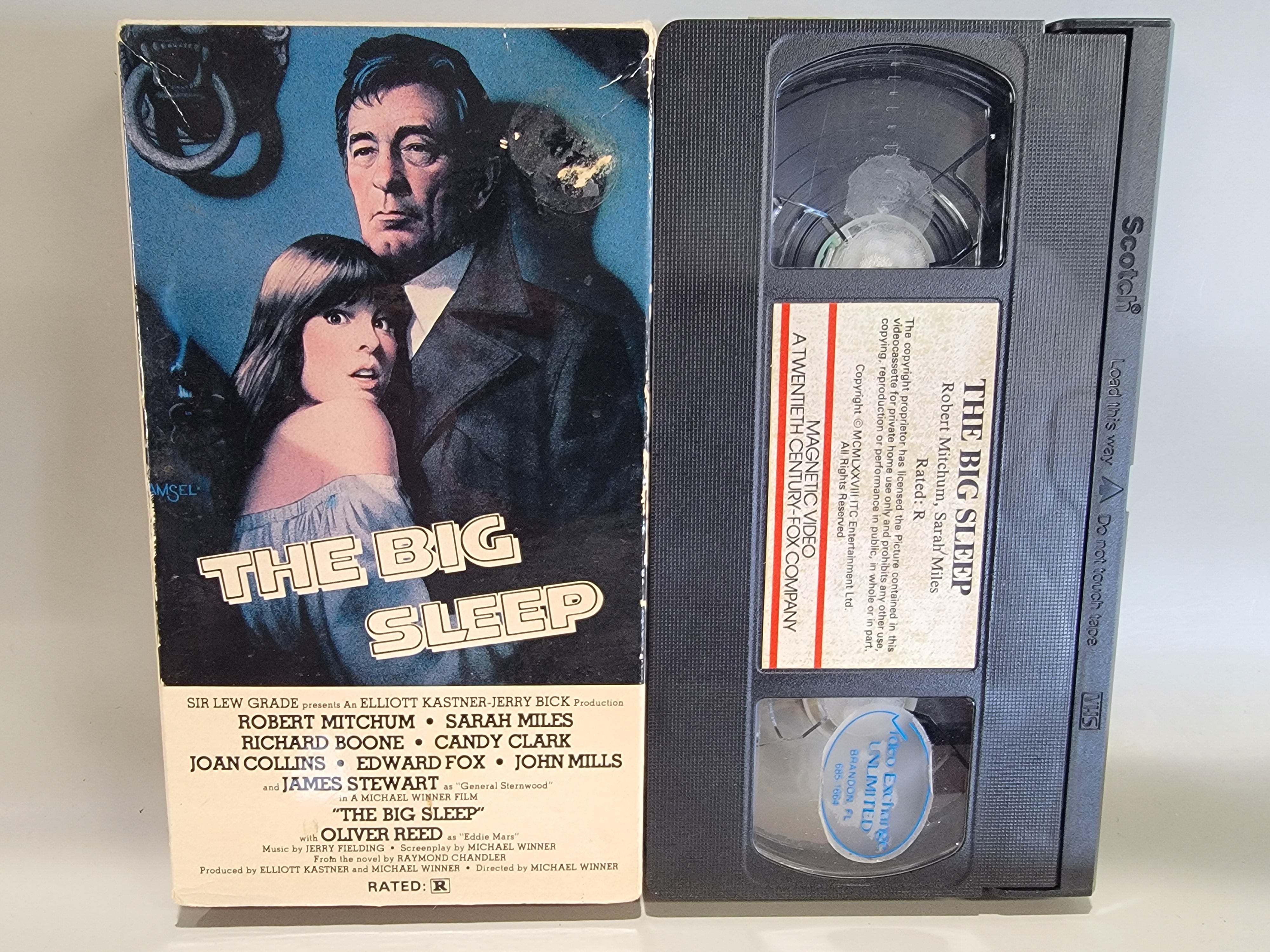 THE BIG SLEEP VHS [USED]