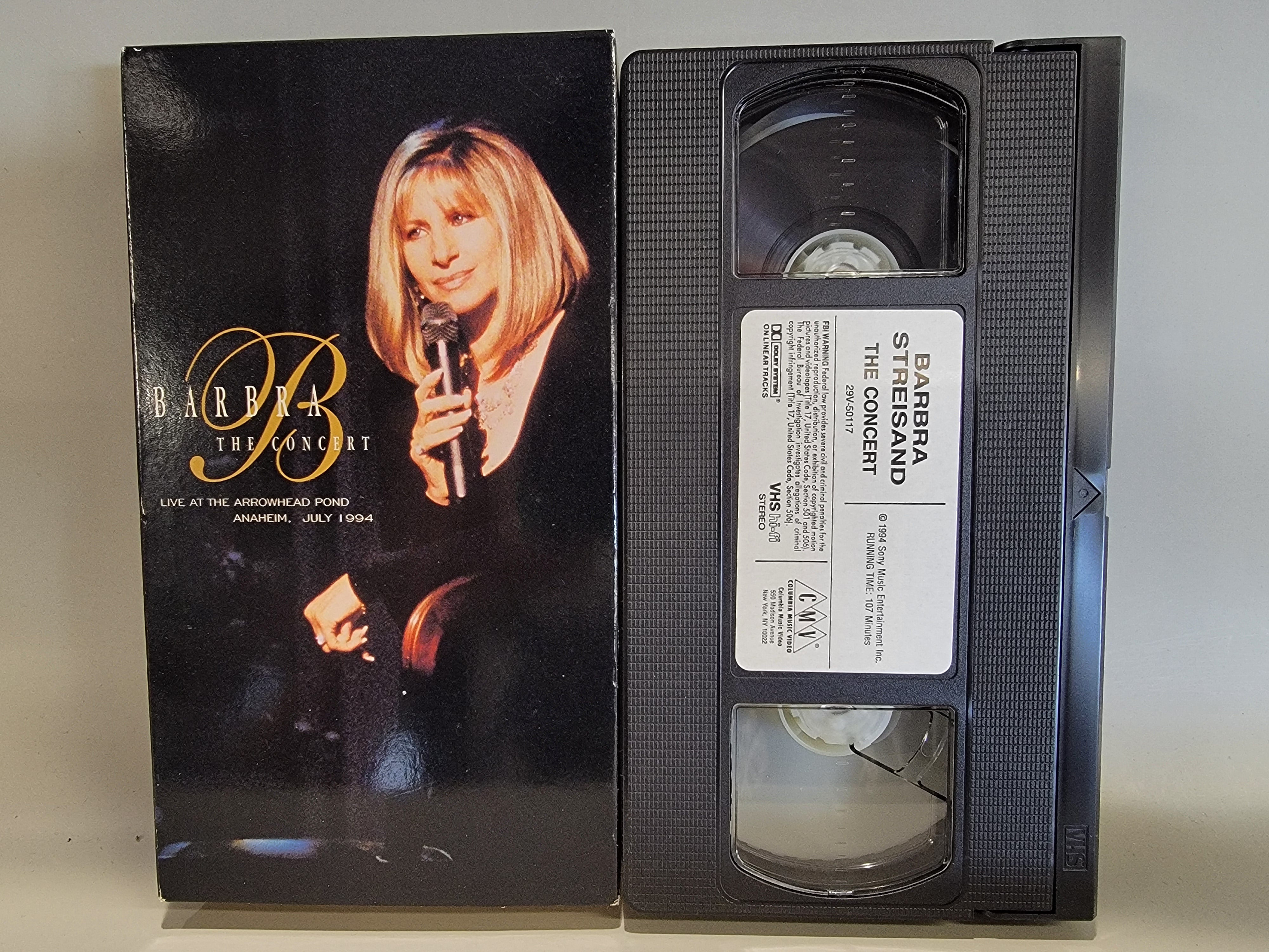 BARBARA STREISAND: THE CONCERT VHS [USED]
