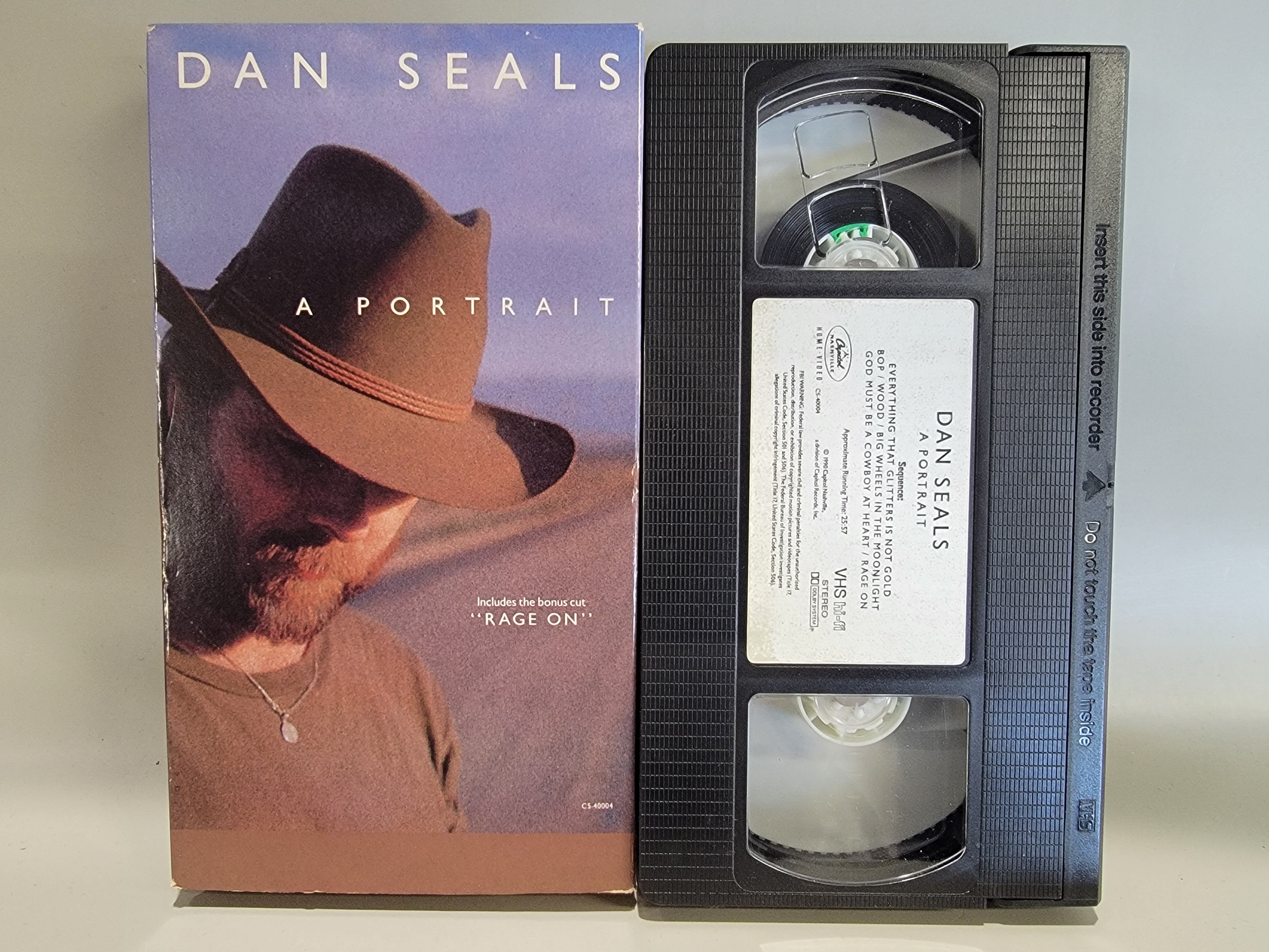 DAN SEALS: A PORTRAIT VHS [USED]