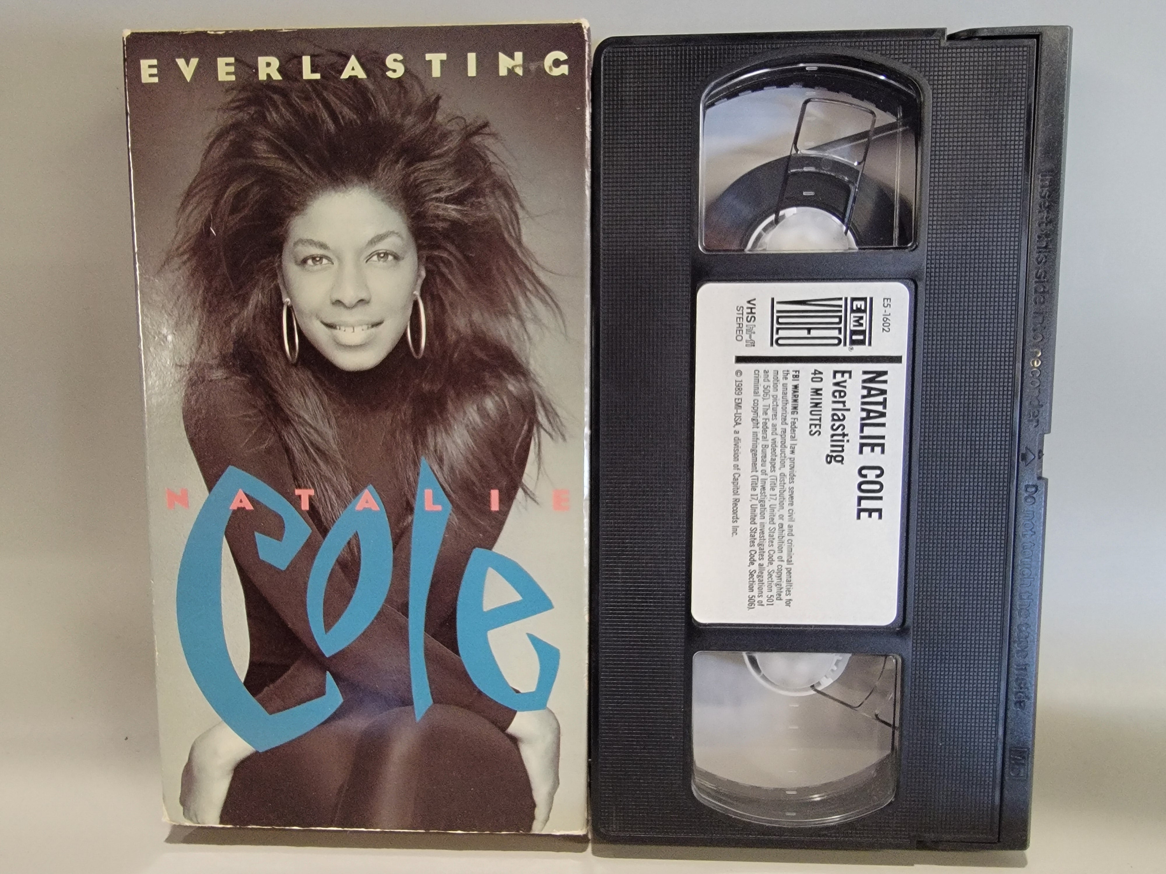 NATALIE COLE: EVERLASTING VHS [USED]