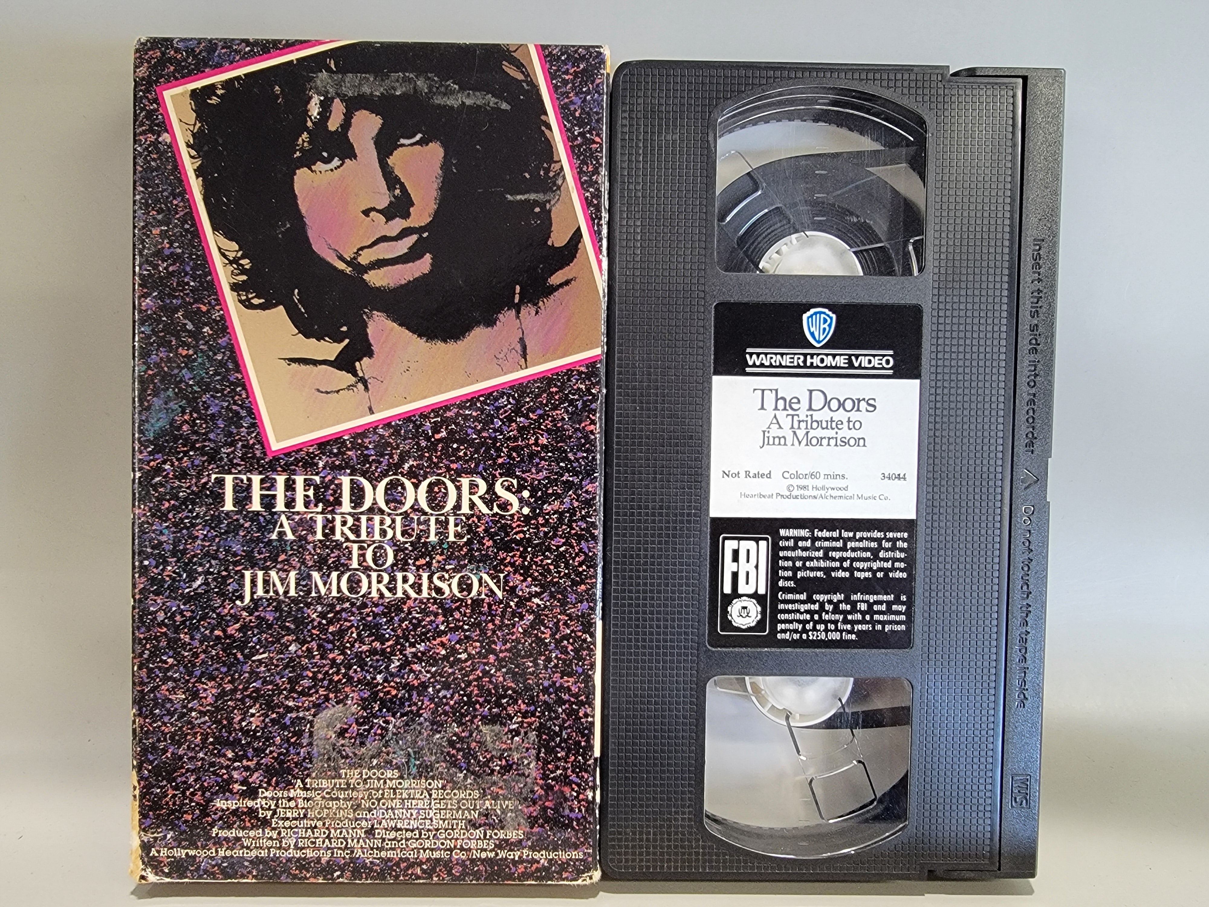 THE DOORS: A TRIBUTE TO JIM MORRISON VHS [USED]