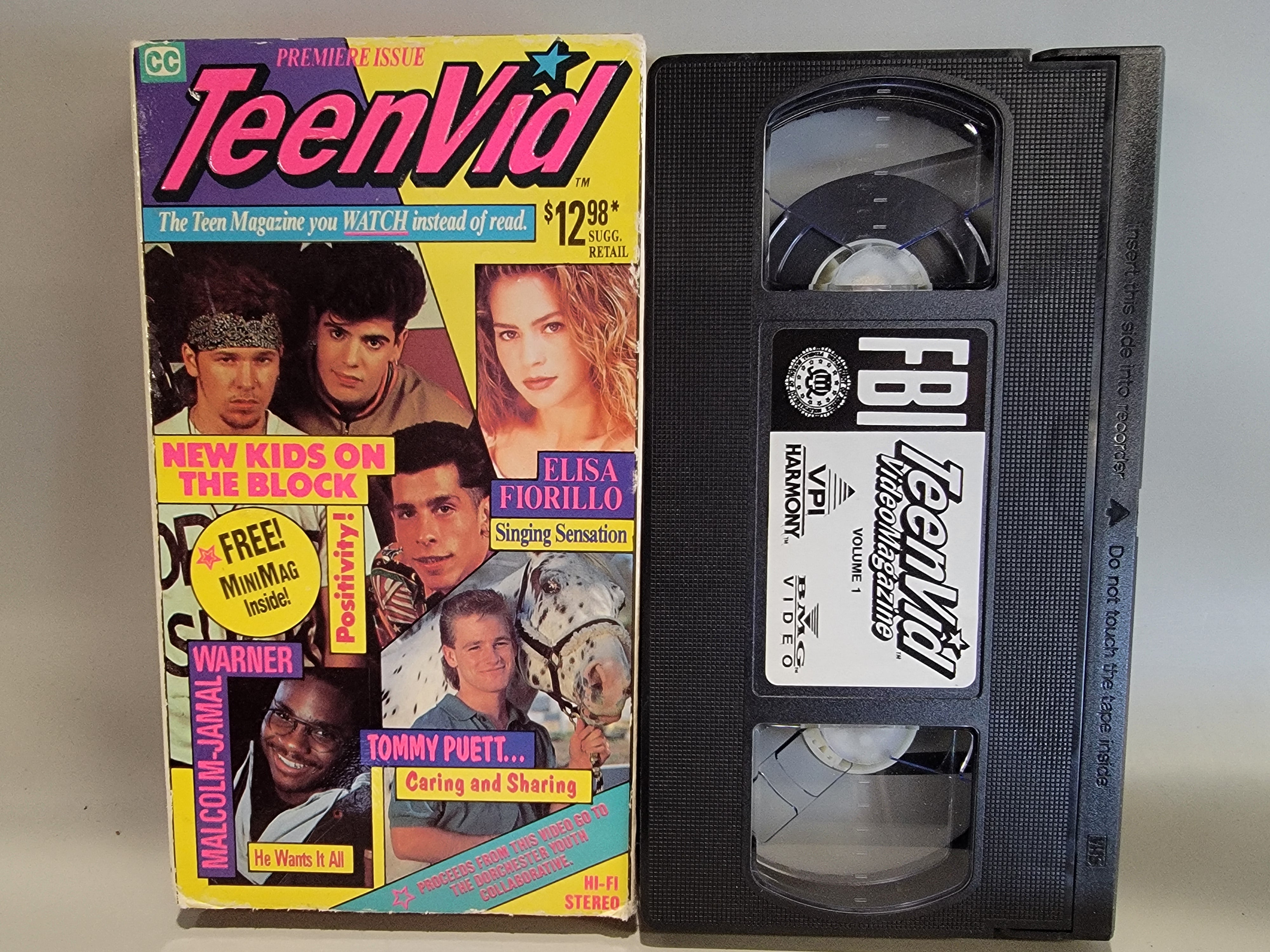 TEENVID VIDEO MAGAZINE VOLUME 1 VHS [USED]
