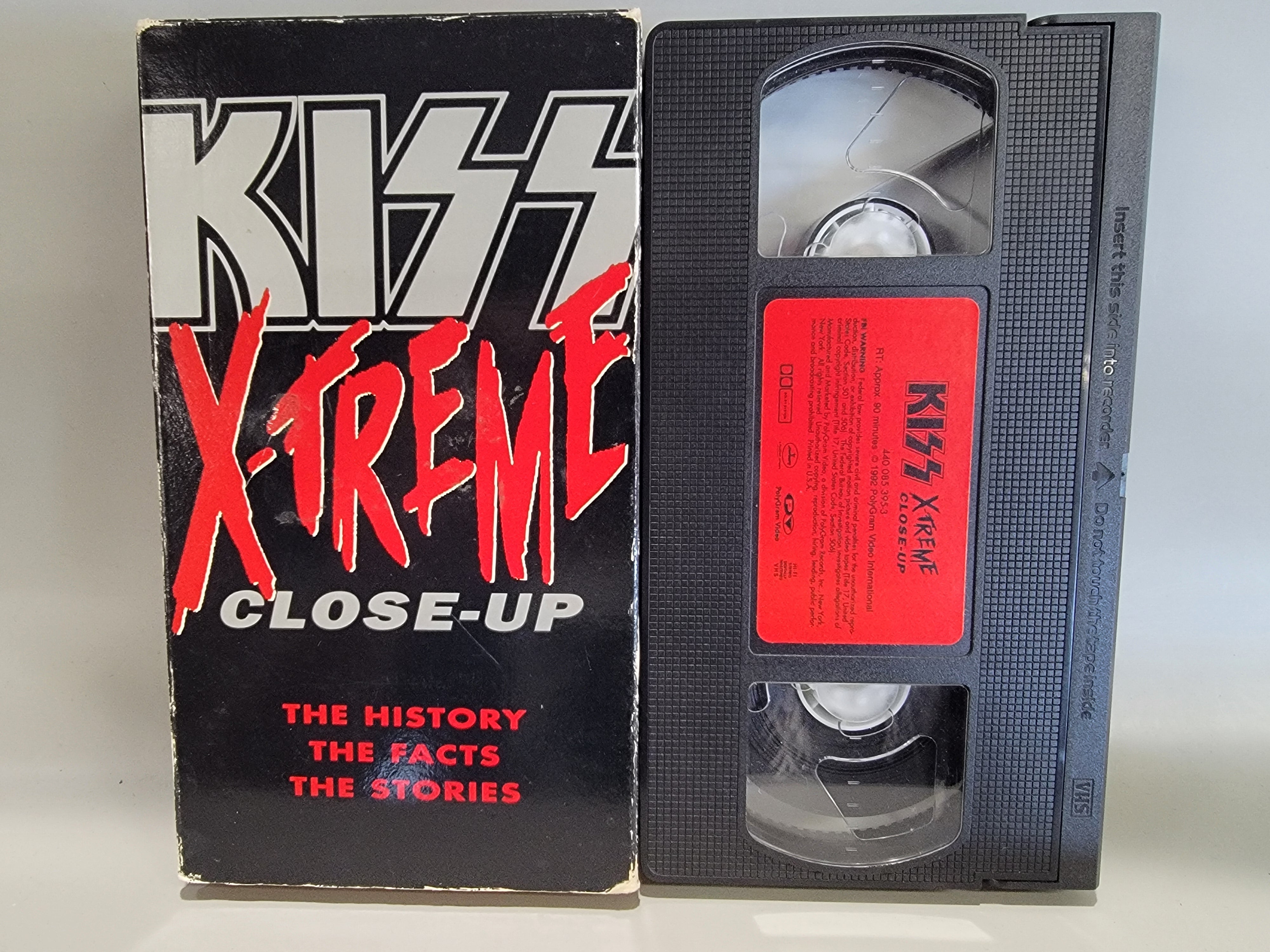 KISS X-TREME CLOSE-UP VHS [USED]