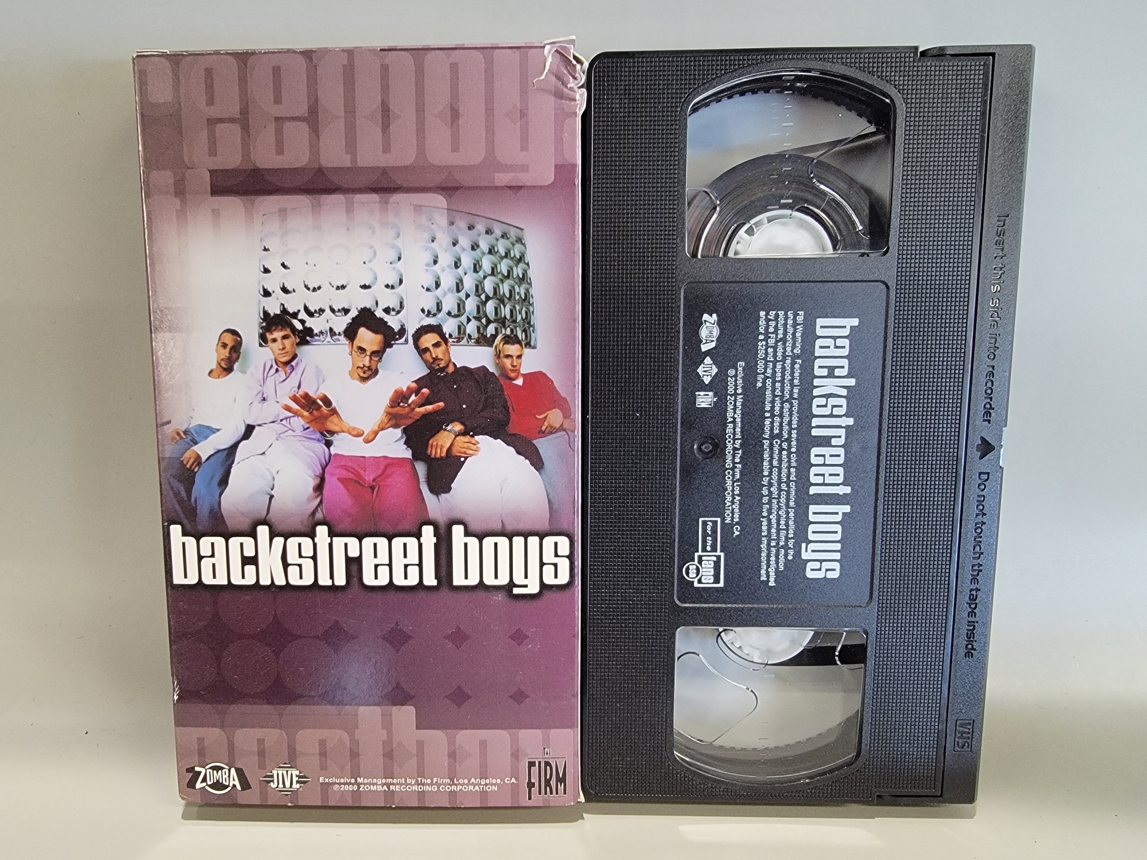 BACKSTREET BOYS: FOR THE FANS VHS [USED]