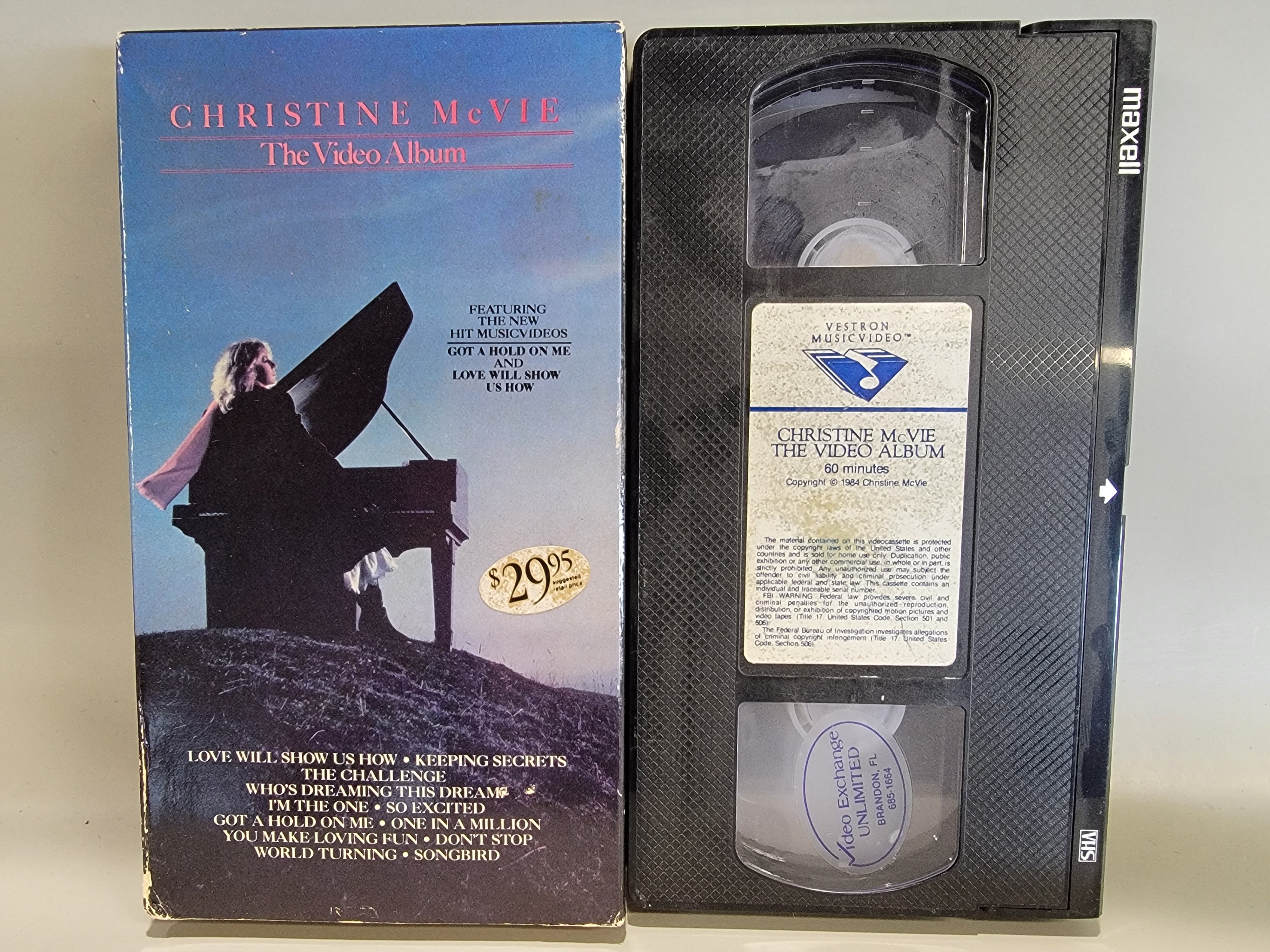 CHRISTINE MCVIE: THE VIDEO ALBUM VHS [USED]