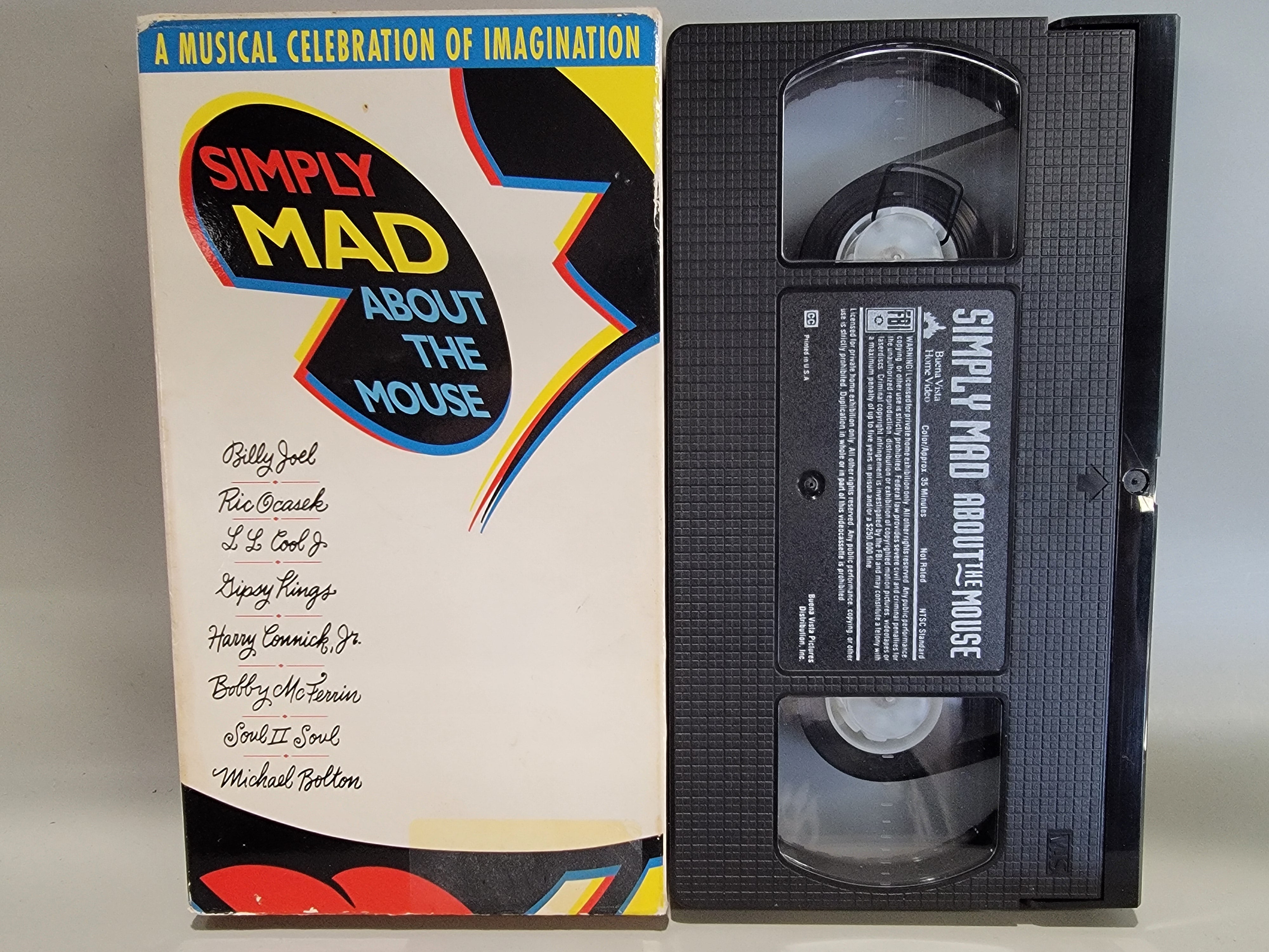 SIMPLY MAD ABOUT THE MOUSE VHS [USED]