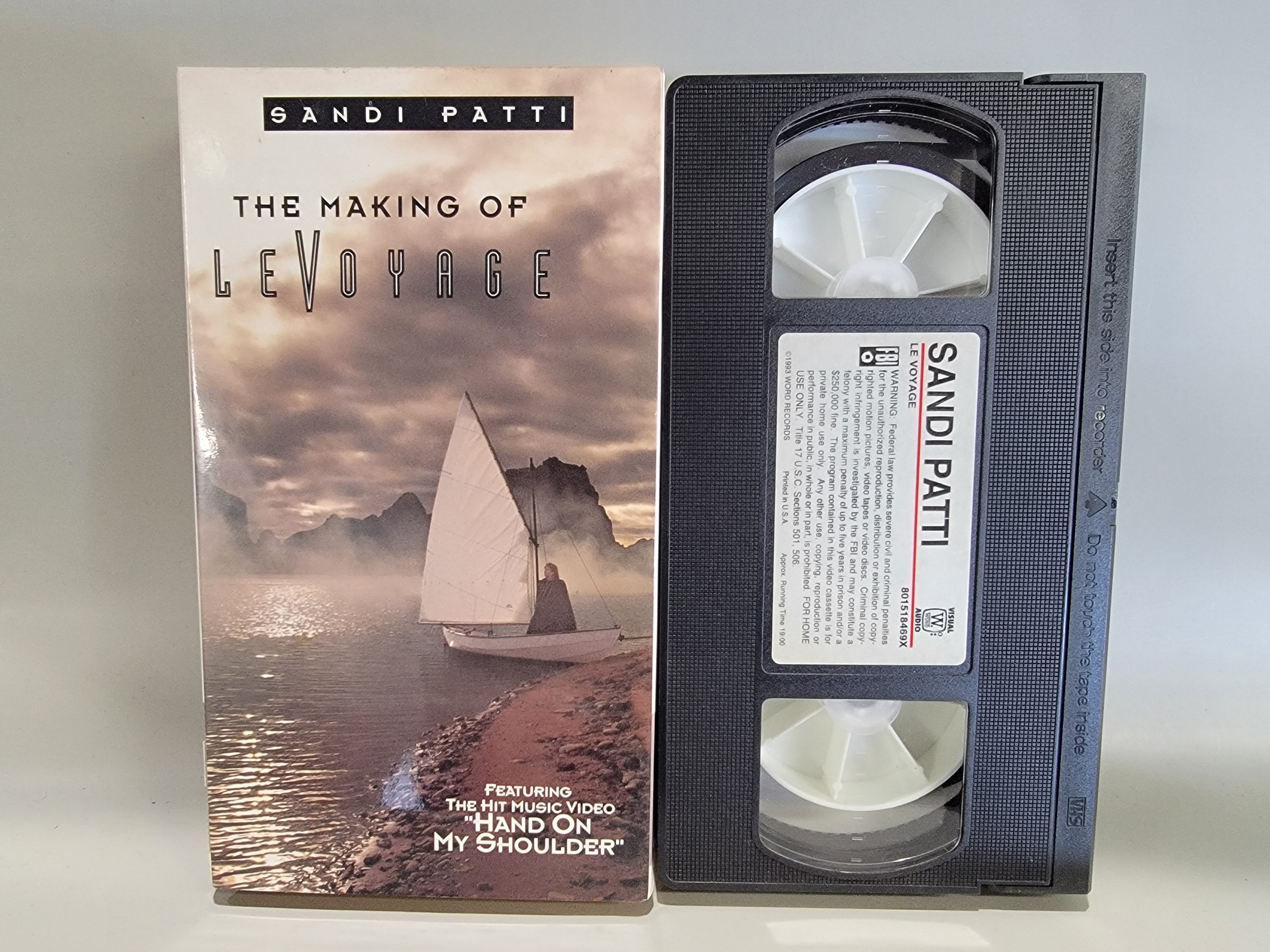 SANDI PATTI: THE MAKING OF LE VOYAGE VHS [USED]