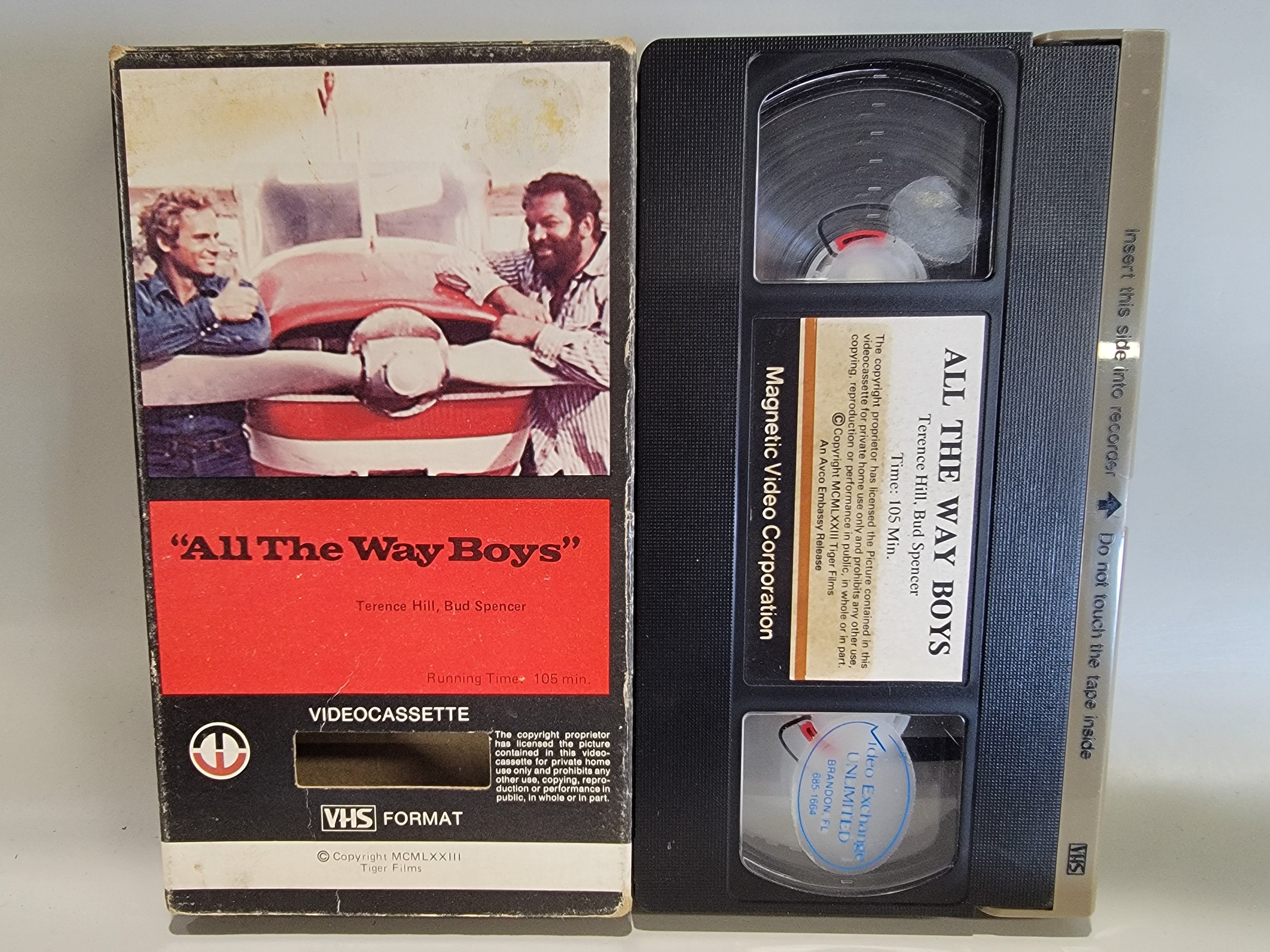 ALL THE WAY BOYS VHS [USED]