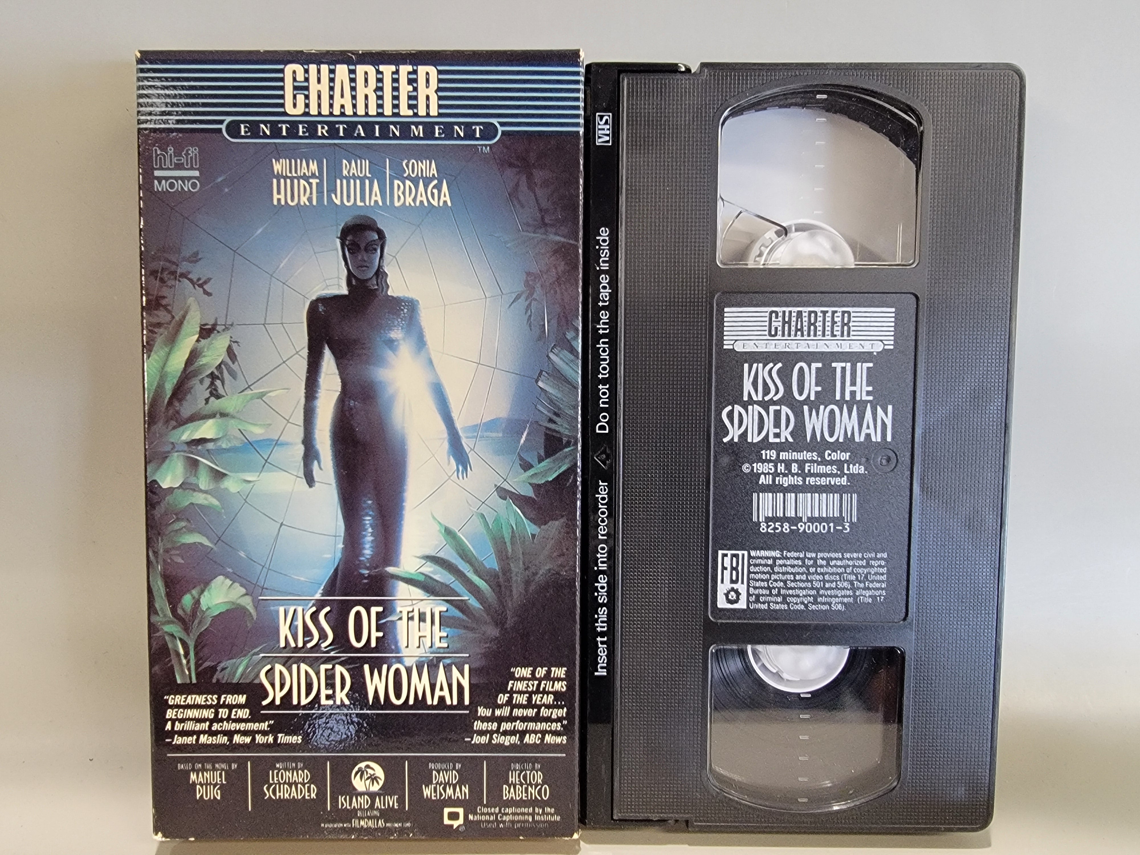 KISS OF THE SPIDER WOMAN VHS [USED]