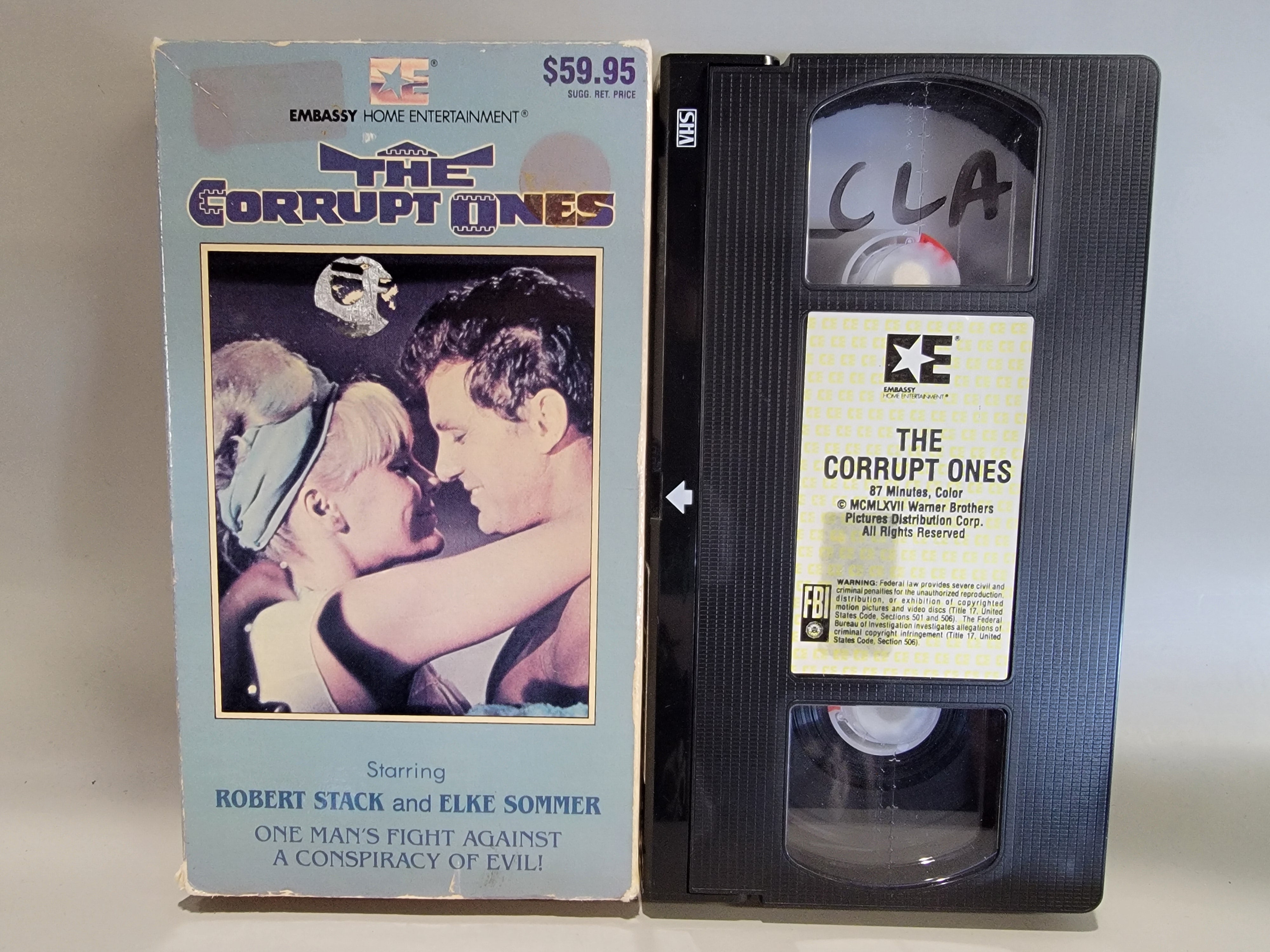 THE CORRUPT ONES VHS [USED]