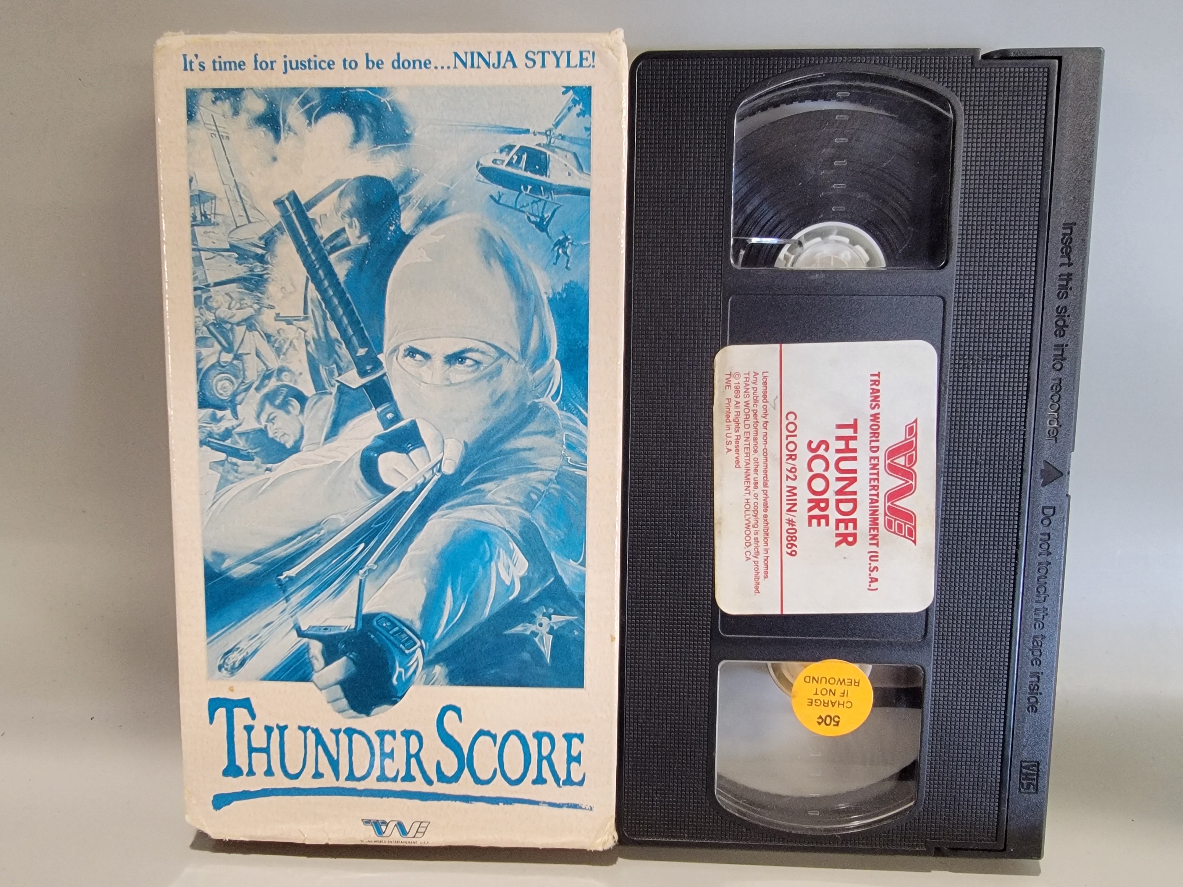 THUNDER SCORE VHS [USED]