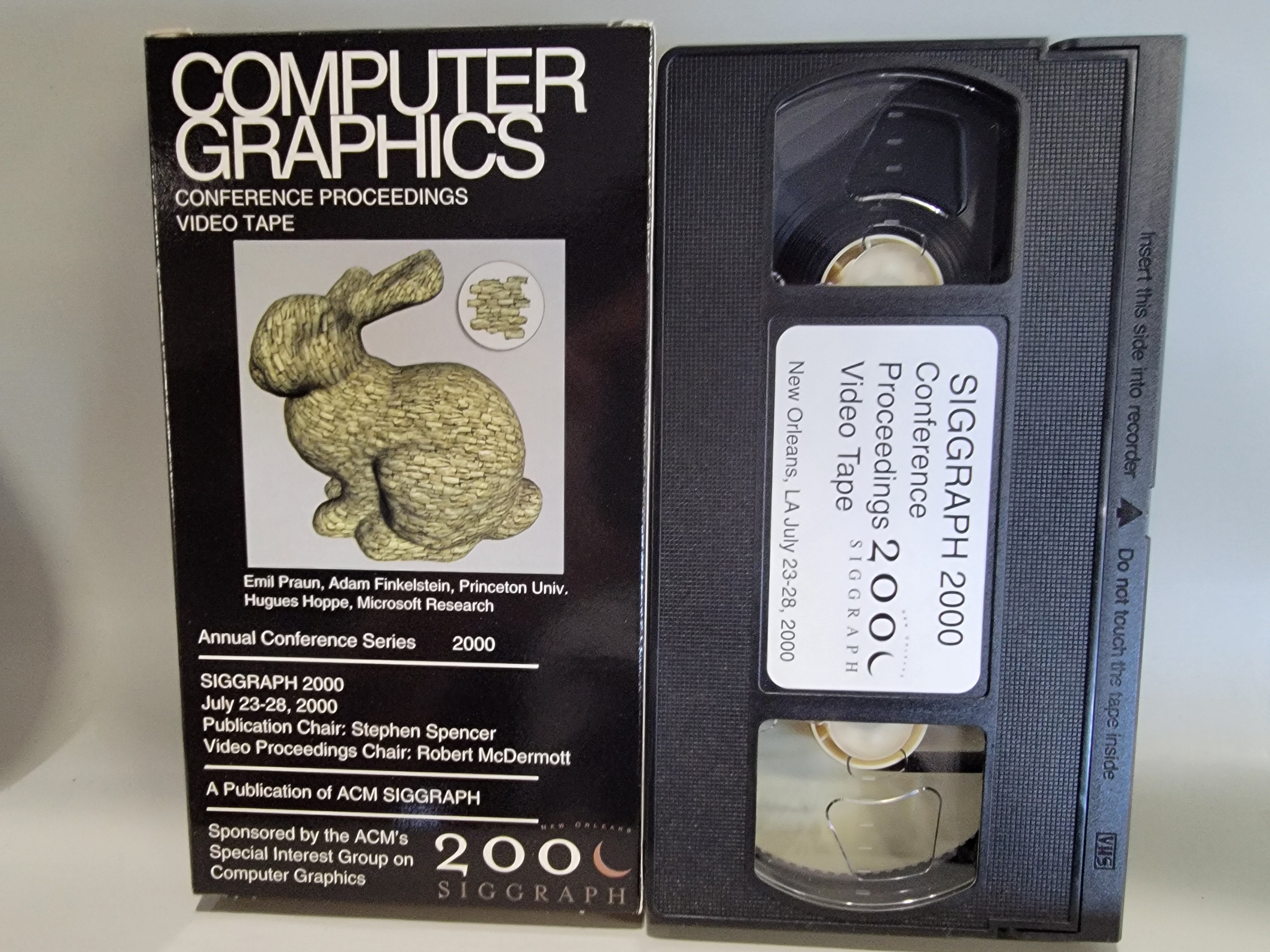 COMPUTER GRAPHICS: CONFERENCE PROCEEDINGS VIDEO TAPE VHS [USED]