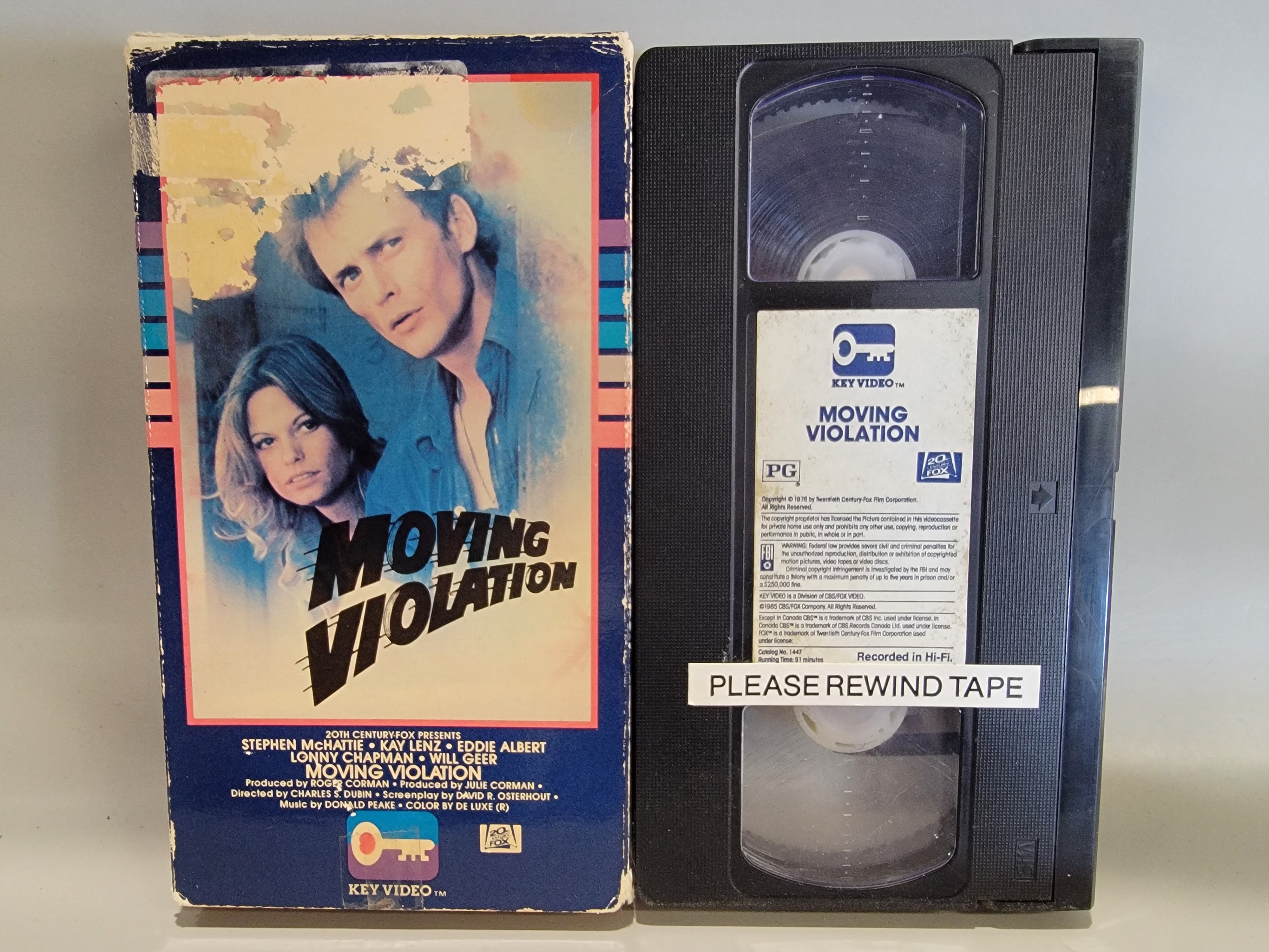 MOVING VIOLATION VHS [USED]