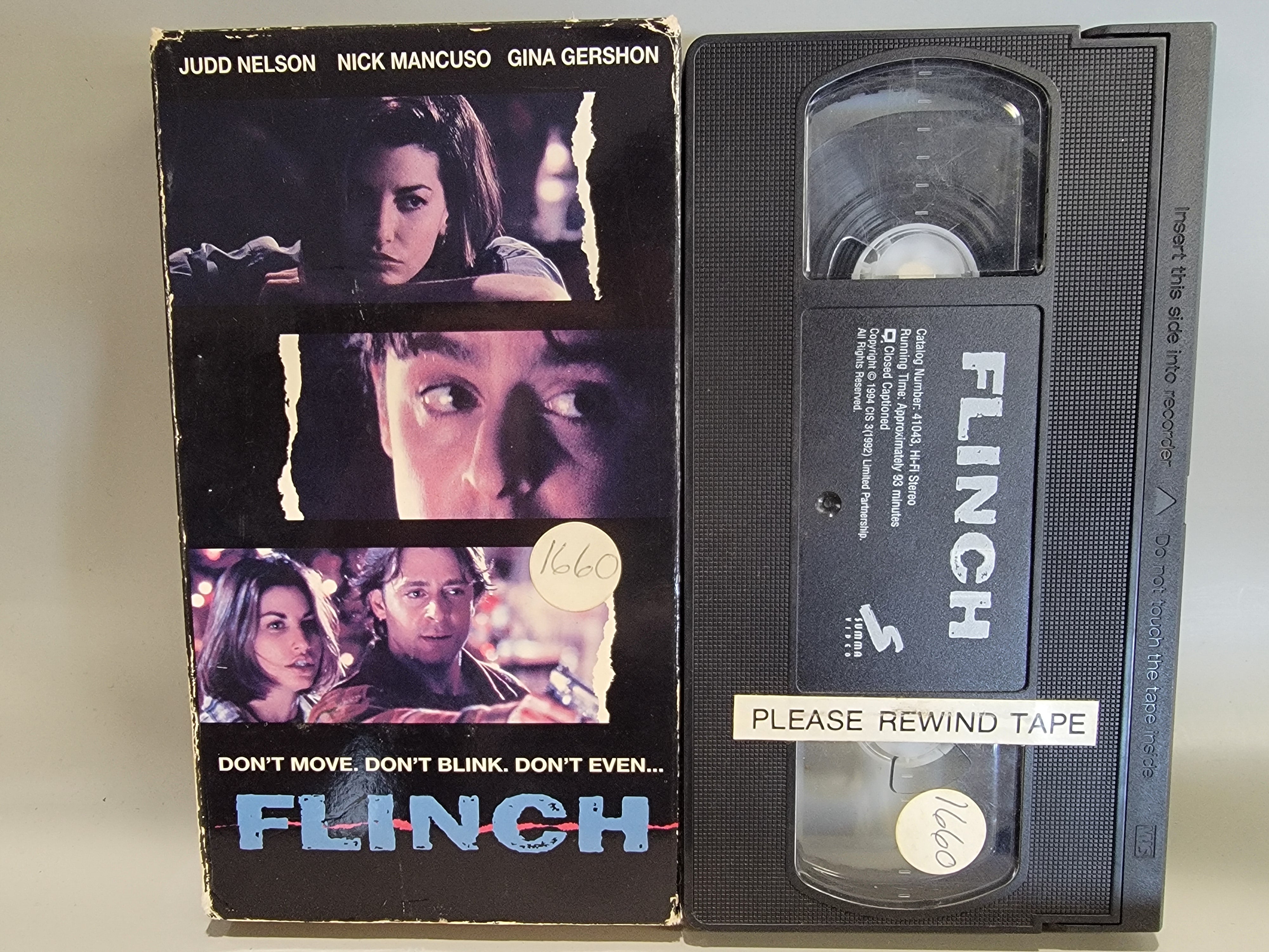 FLINCH VHS [USED]