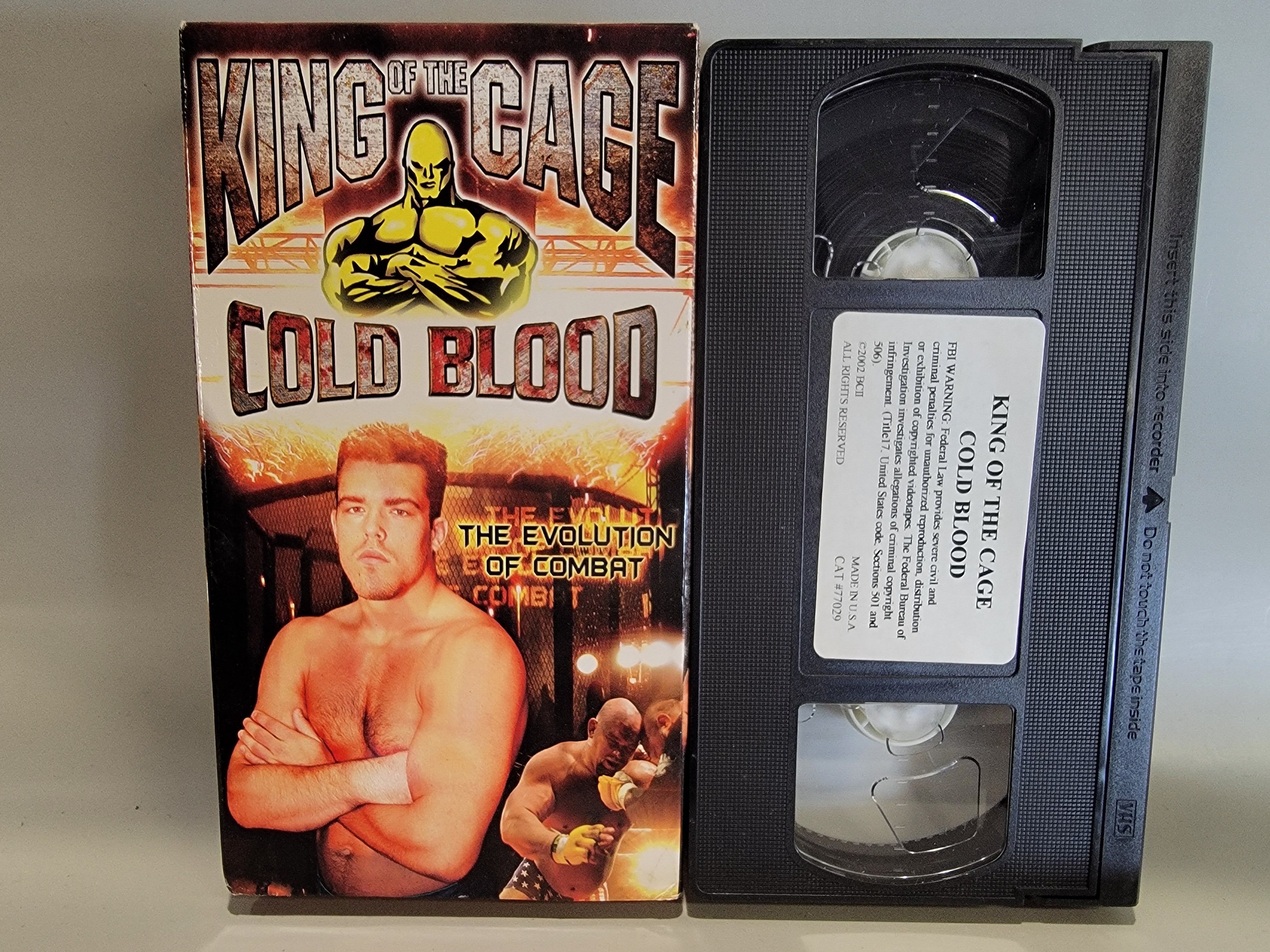 KING OF THE CAGE: COLD BLOOD VHS [USED]