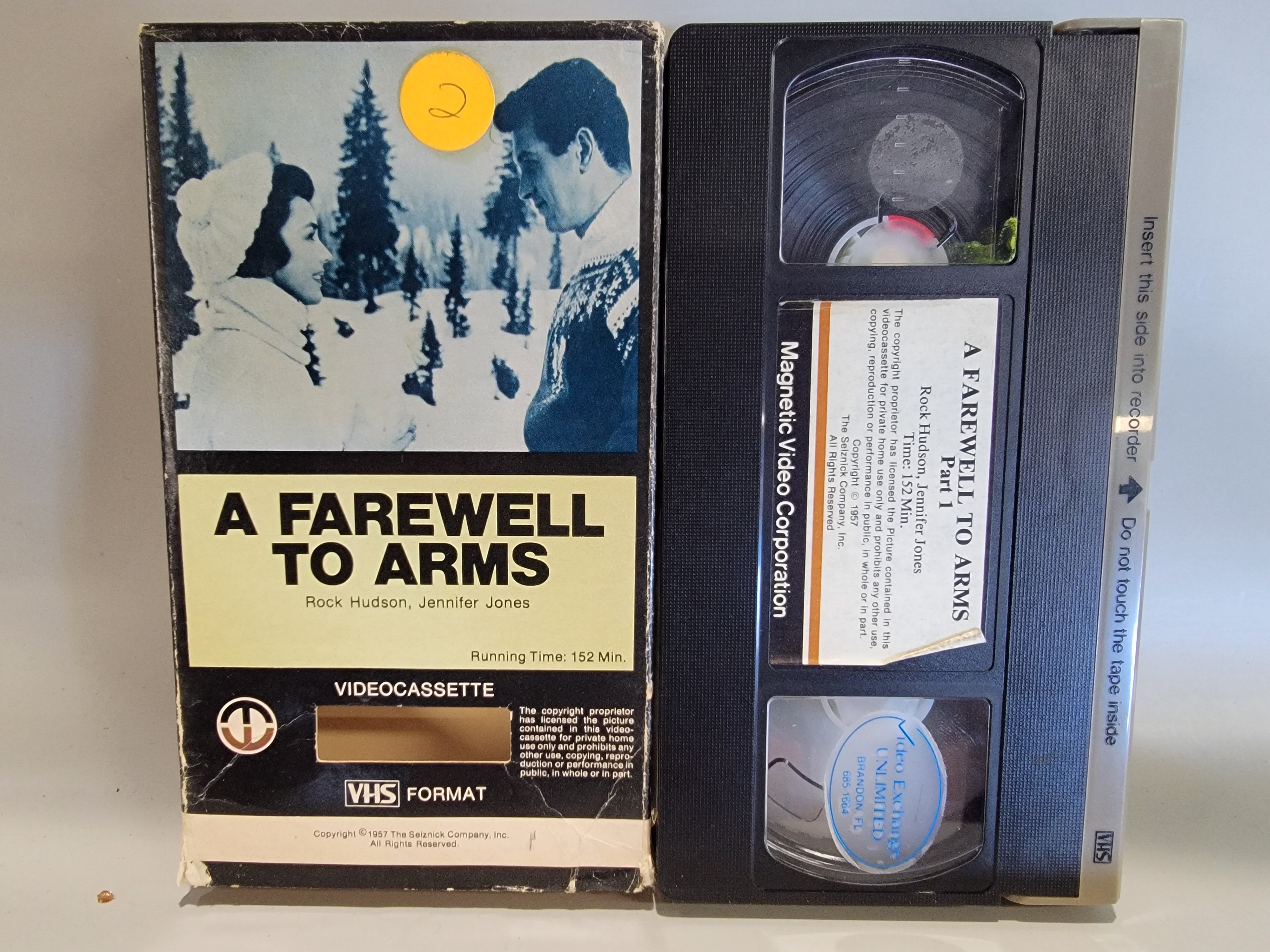 A FAREWELL TO ARMS VHS [USED]