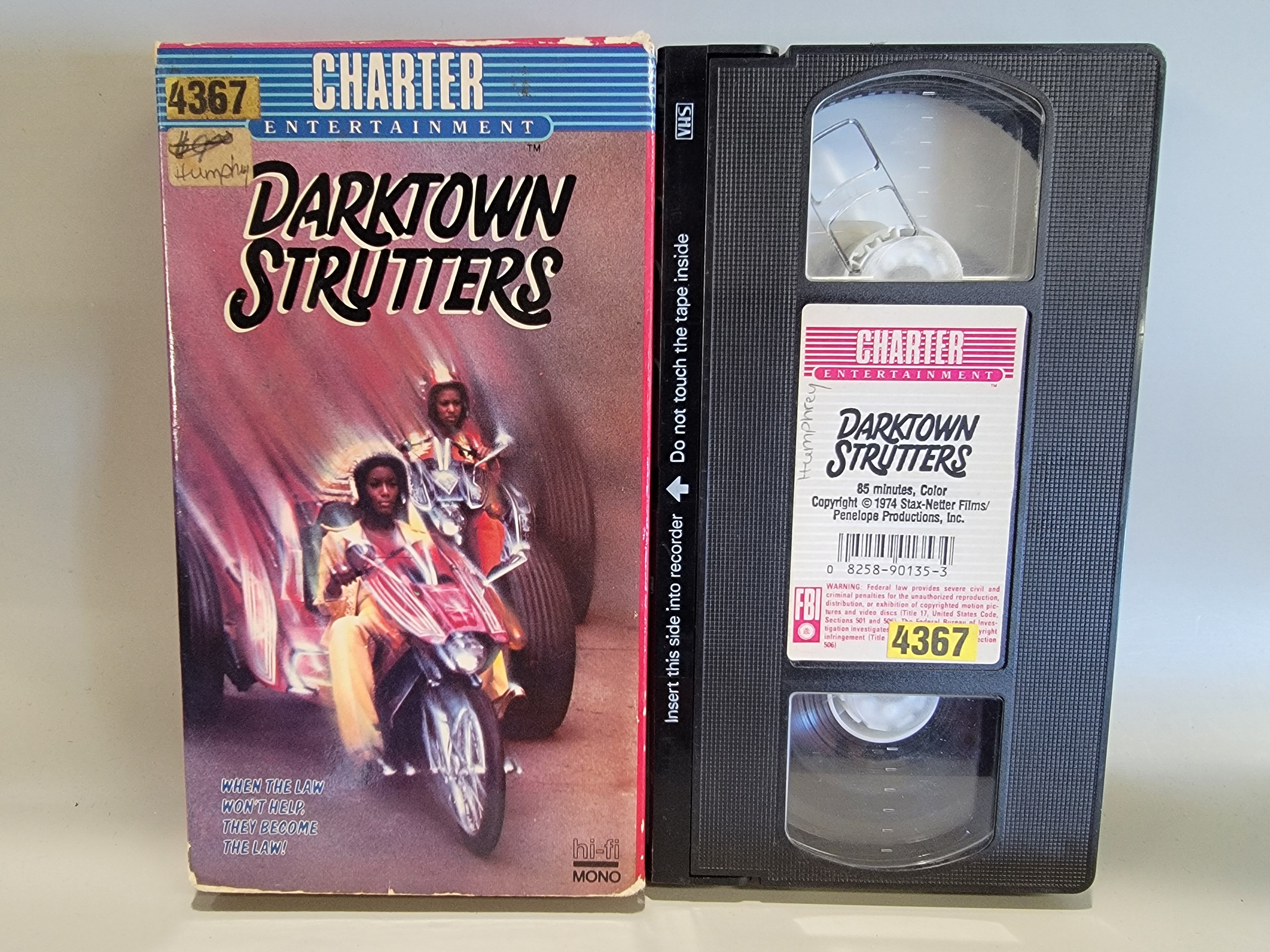 DARKTOWN STRUTTERS VHS [USED]