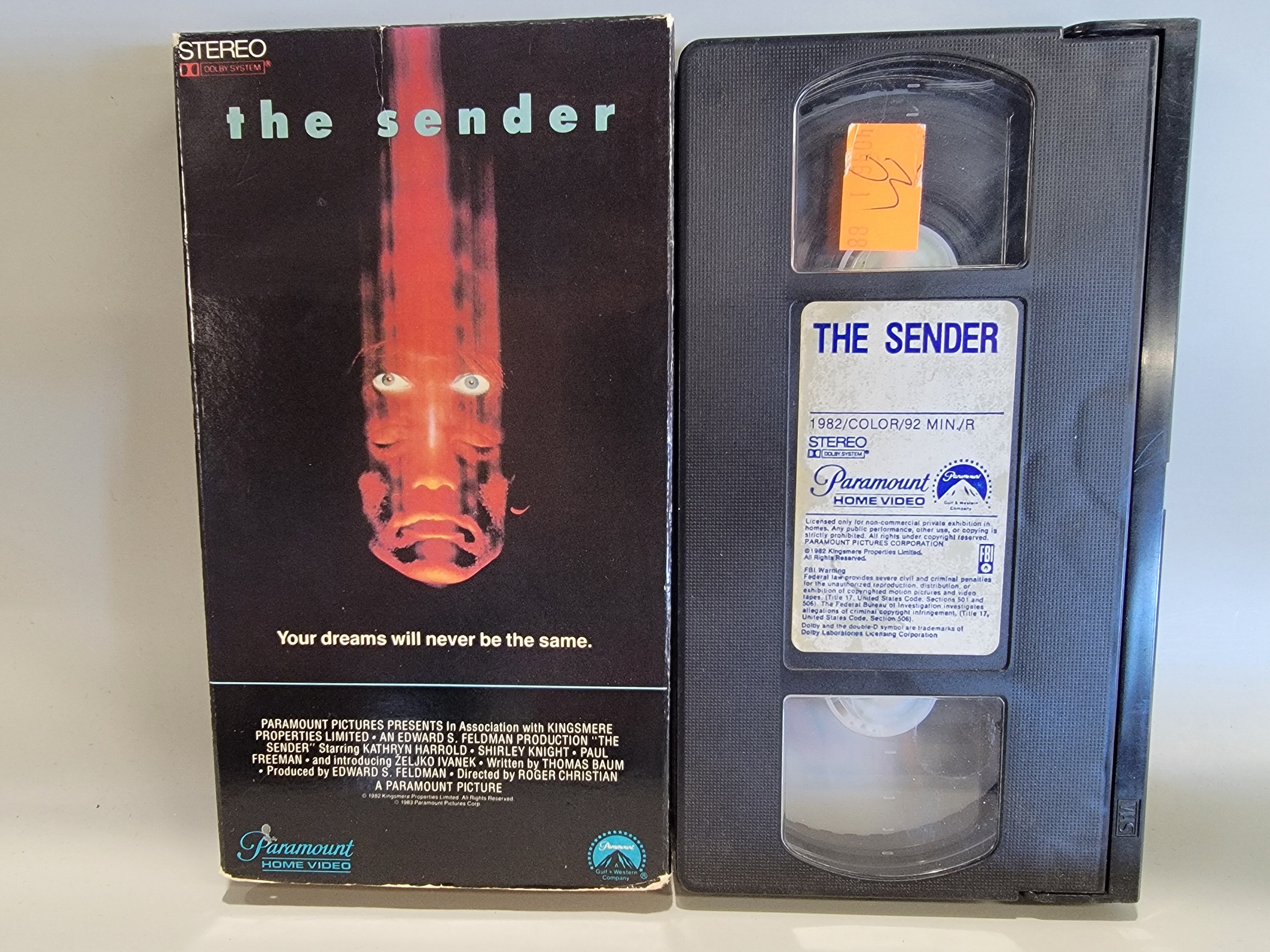 THE SENDER VHS [USED]