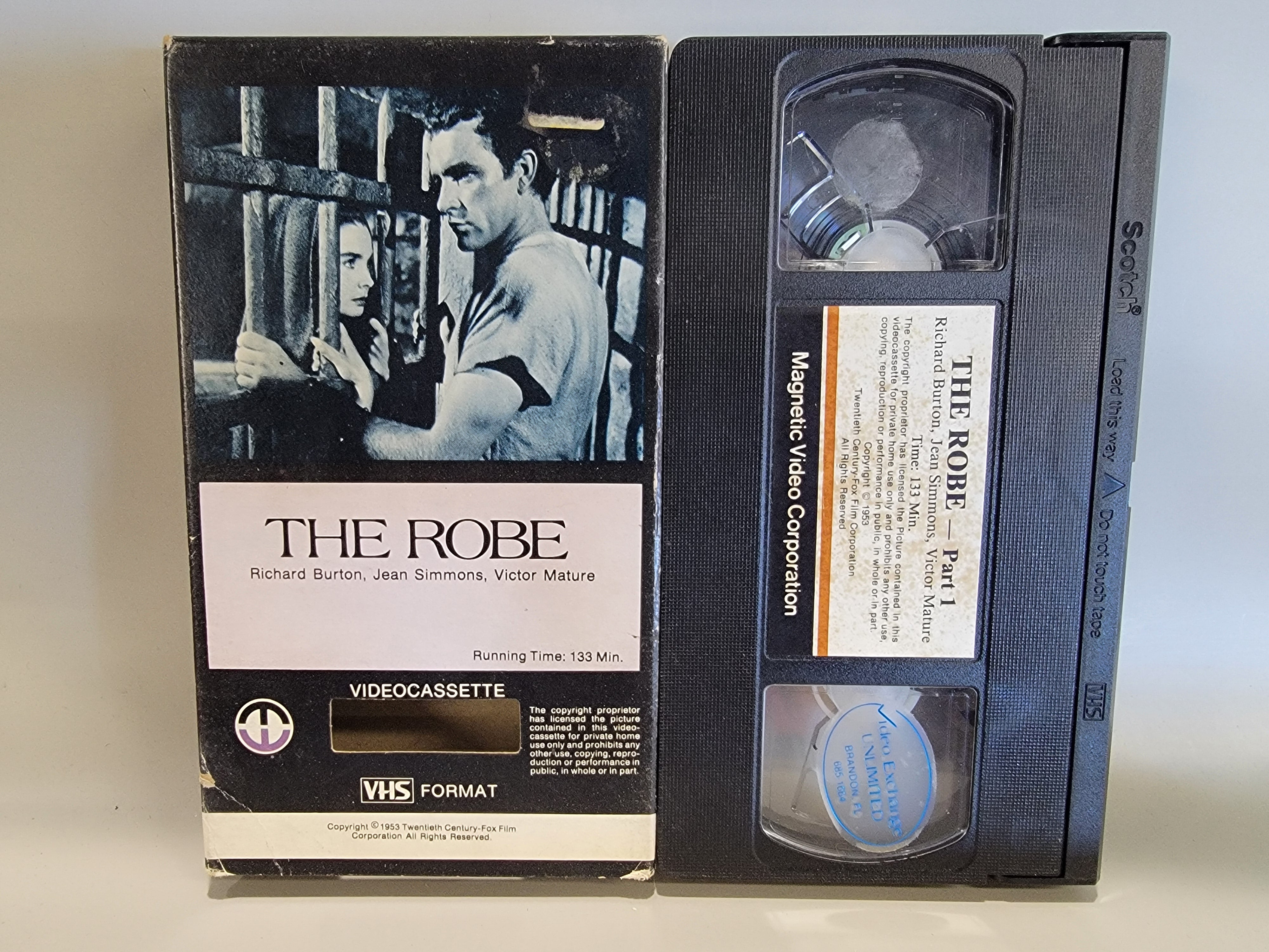THE ROBE (2-TAPES) VHS [USED]