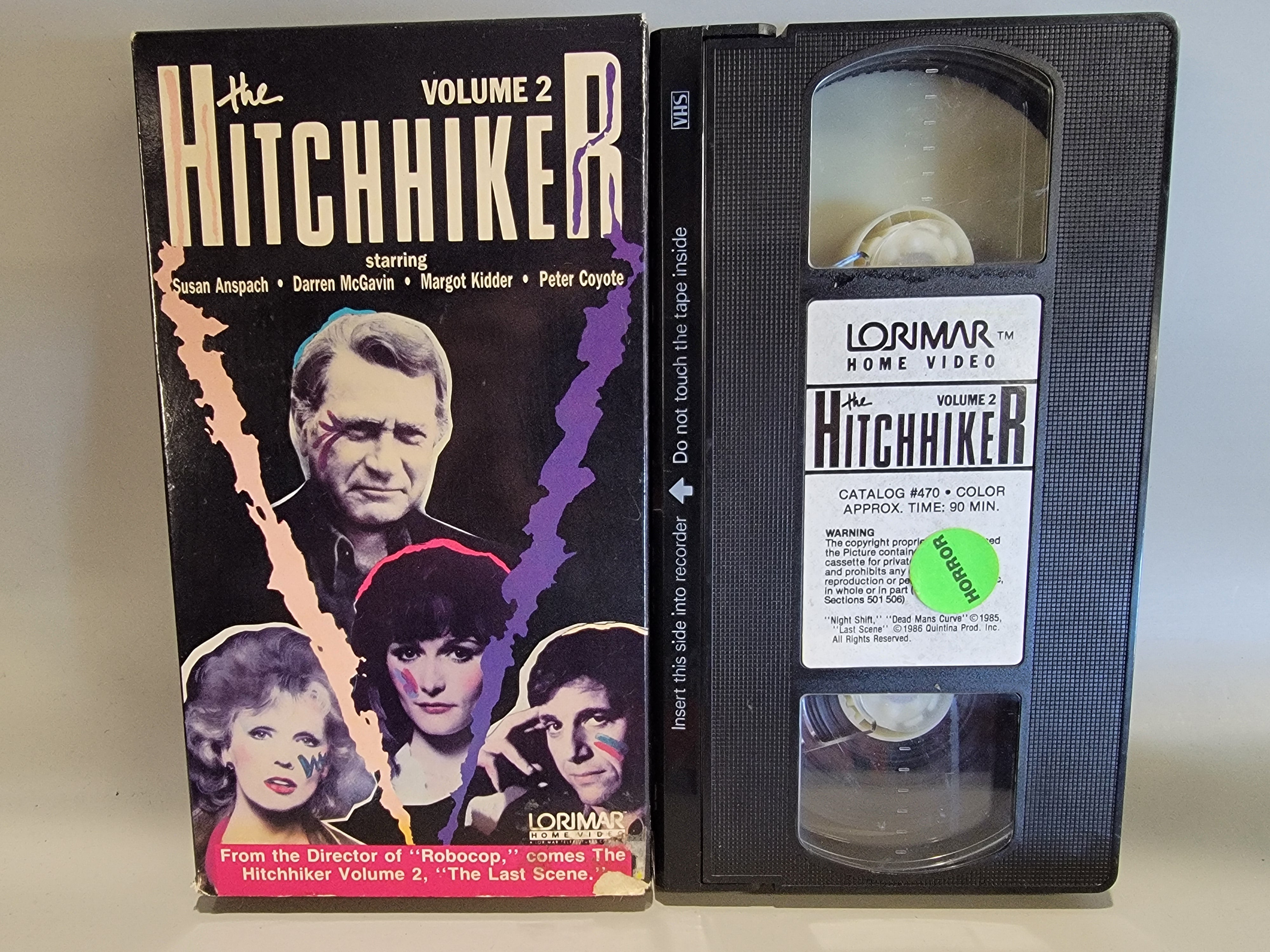 THE HITCHHIKER VOLUME 2 VHS [USED]