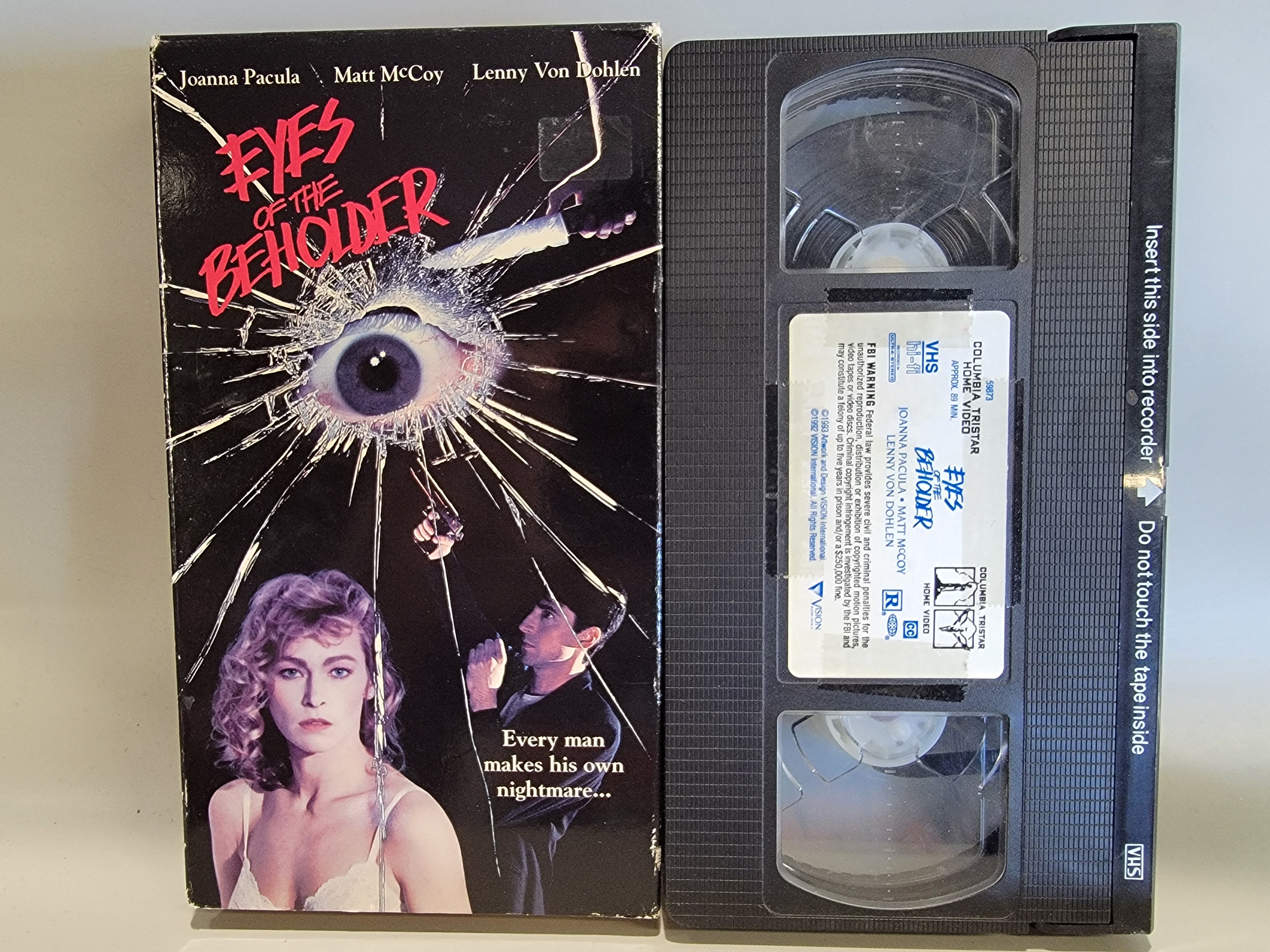 EYES OF THE BEHOLDER VHS [USED]