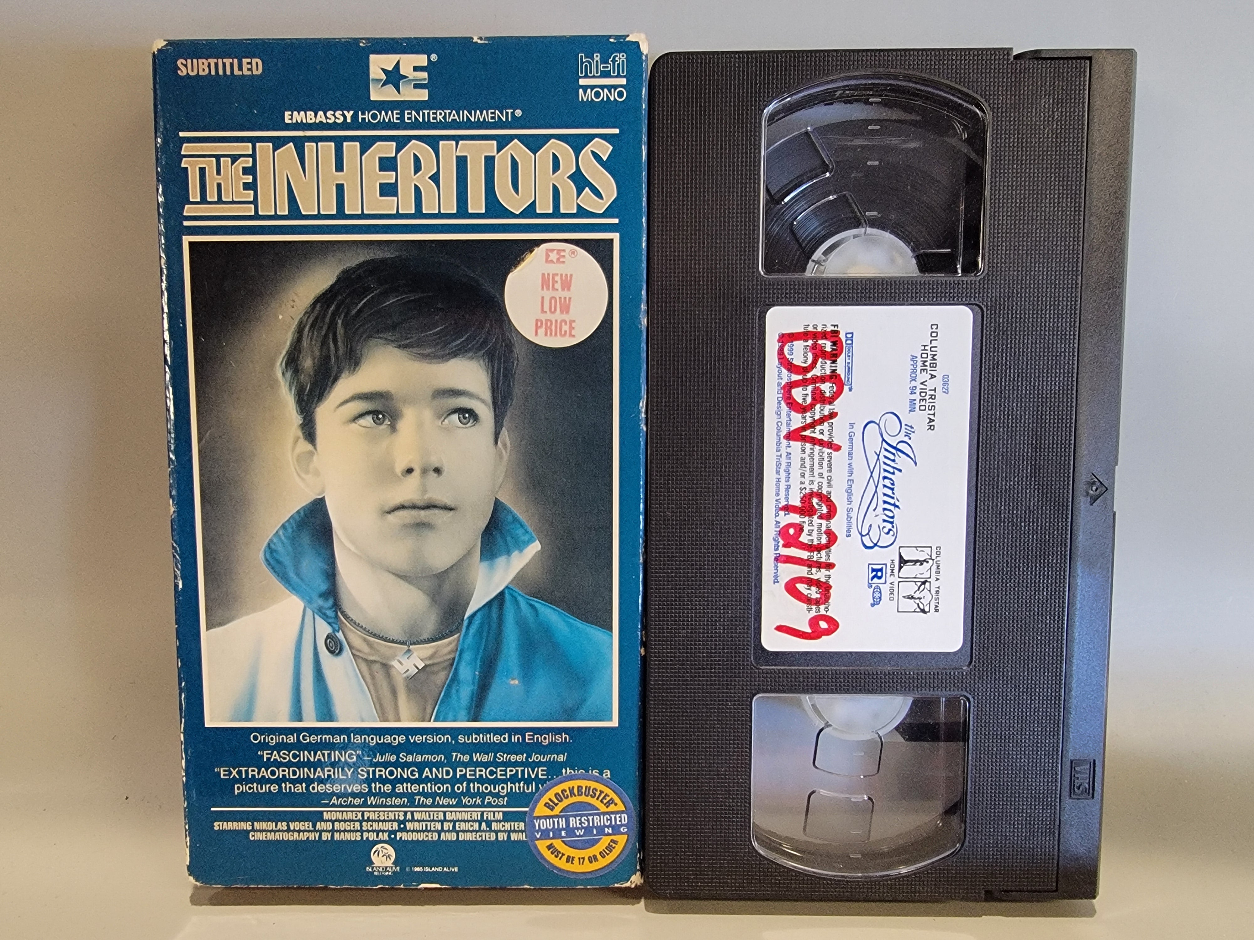 THE INHERITORS VHS [USED]