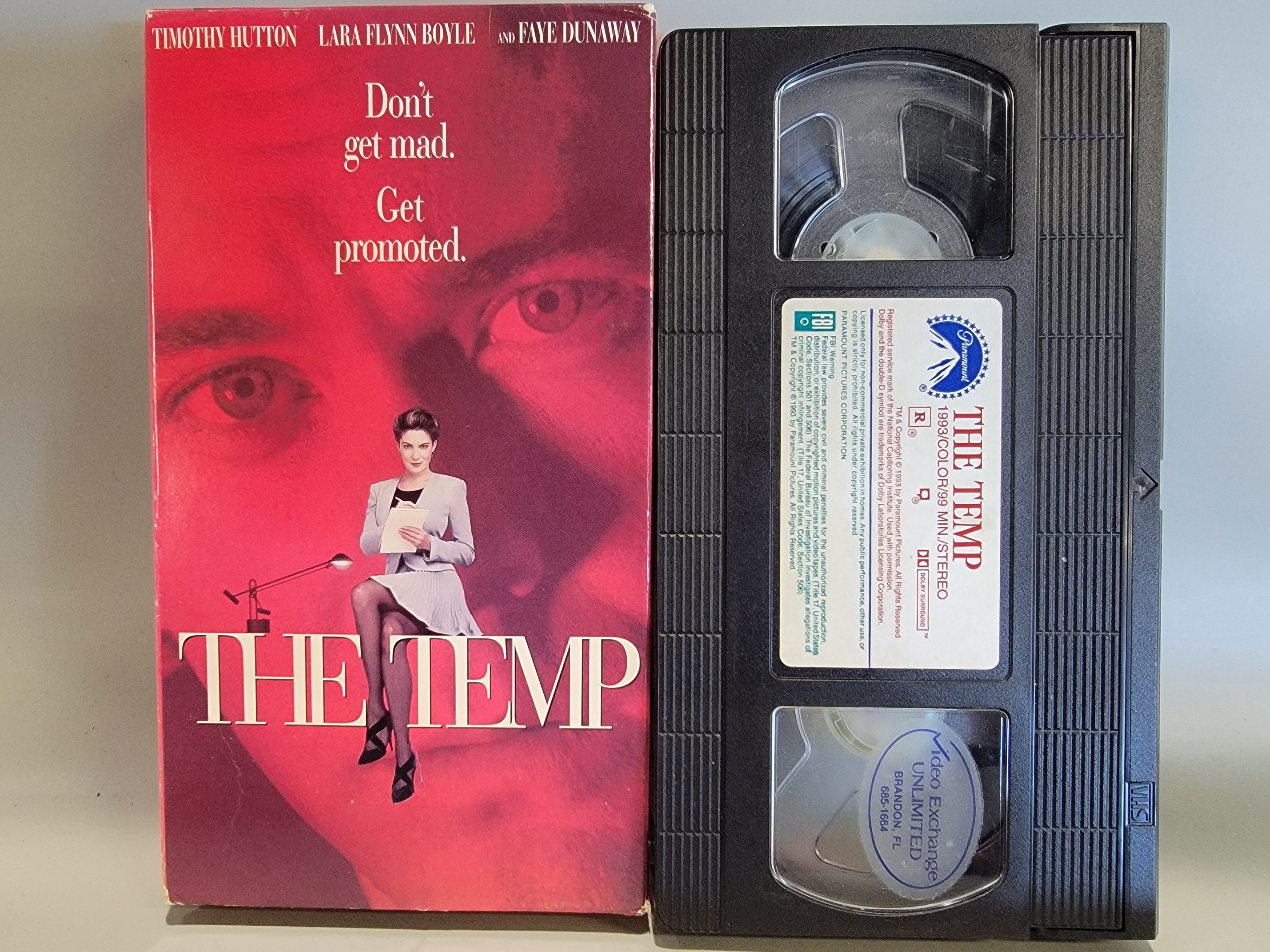 THE TEMP VHS [USED]