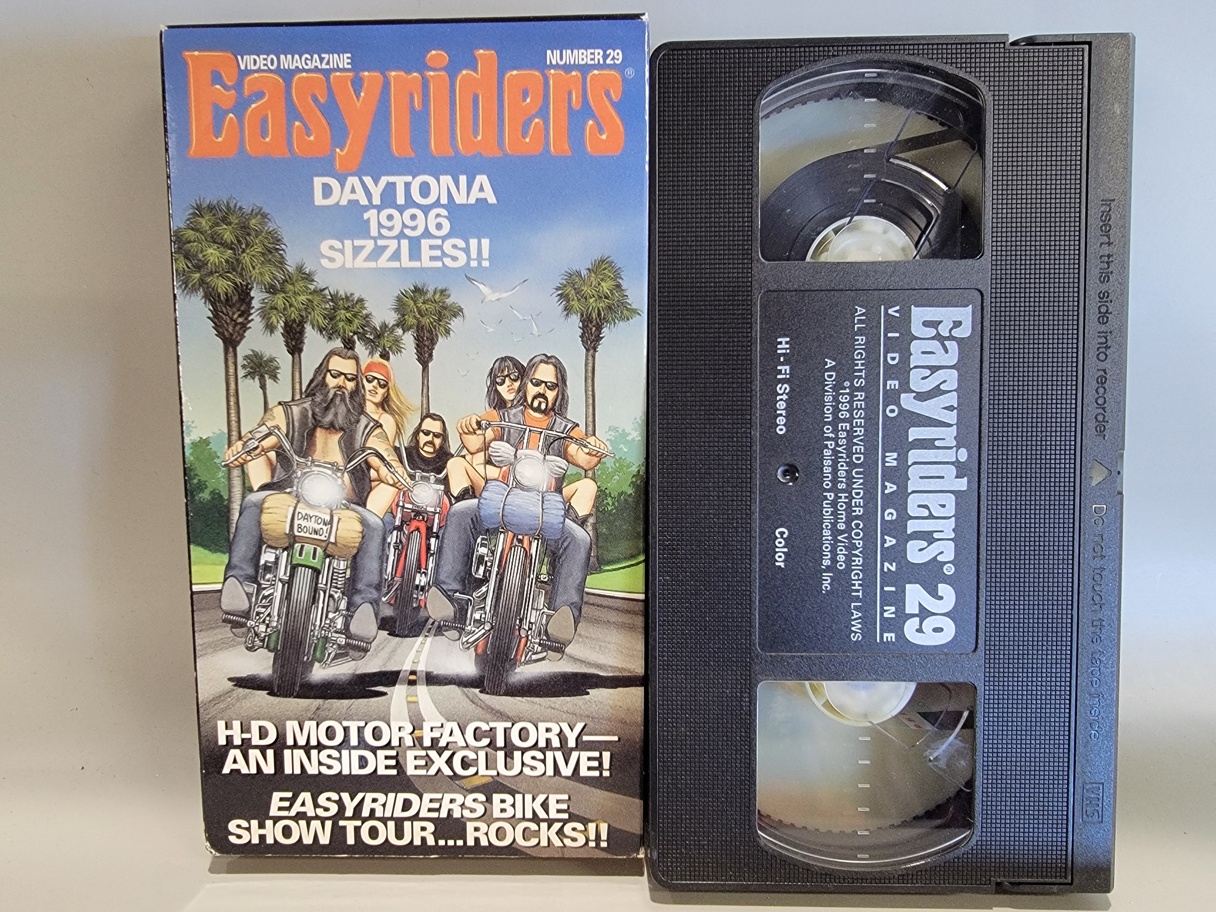 EASYRIDERS VIDEO MAGAZINE NUMBER 29 VHS [USED]