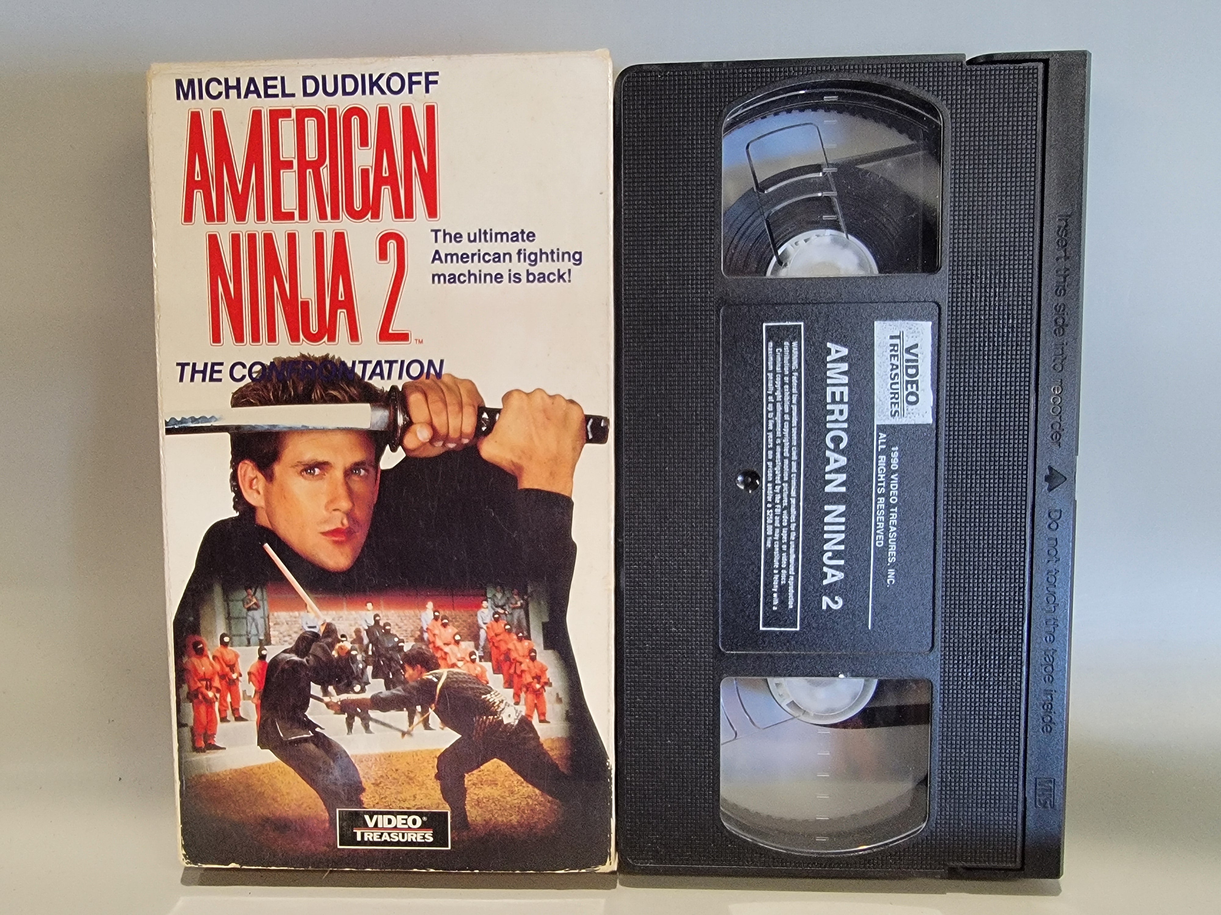 AMERICAN NINJA 2: THE CONFRONTATION VHS [USED]