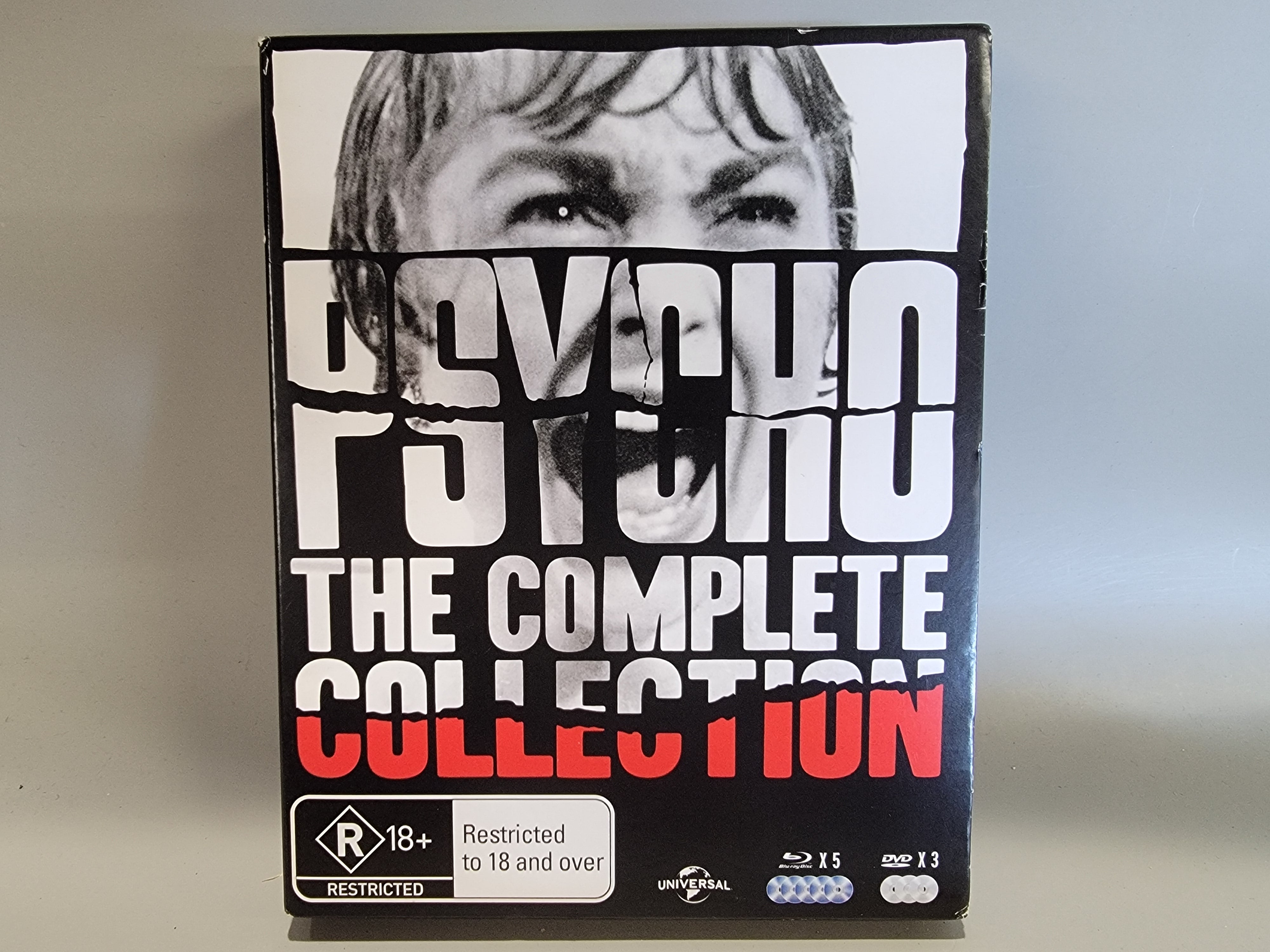 PSYCHO: THE COMPLETE COLLECTION (REGION FREE IMPORT) BLU-RAY/DVD [USED]