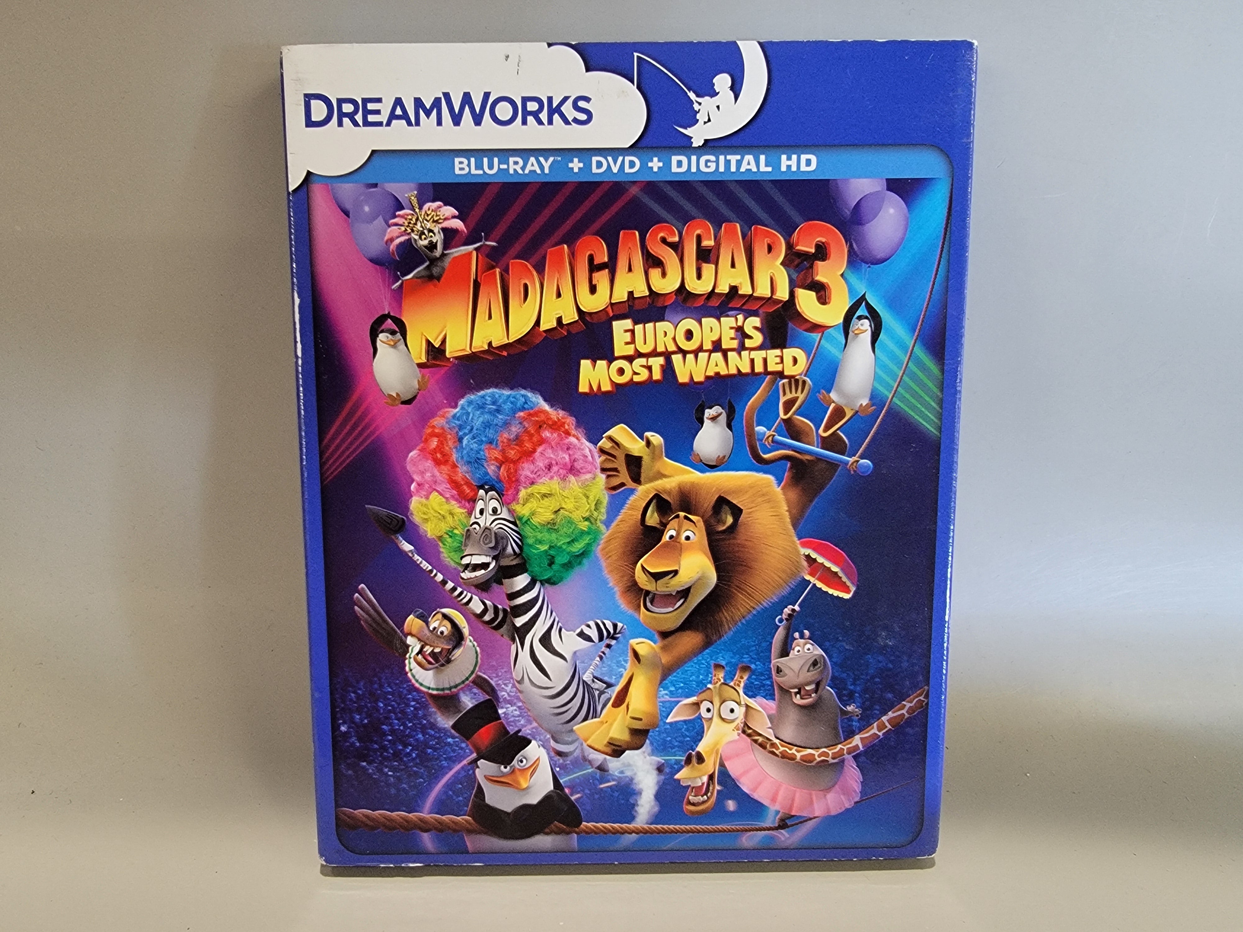 MADAGASCAR 3: EUROPE'S MOST WANTED BLU-RAY/DVD [USED]