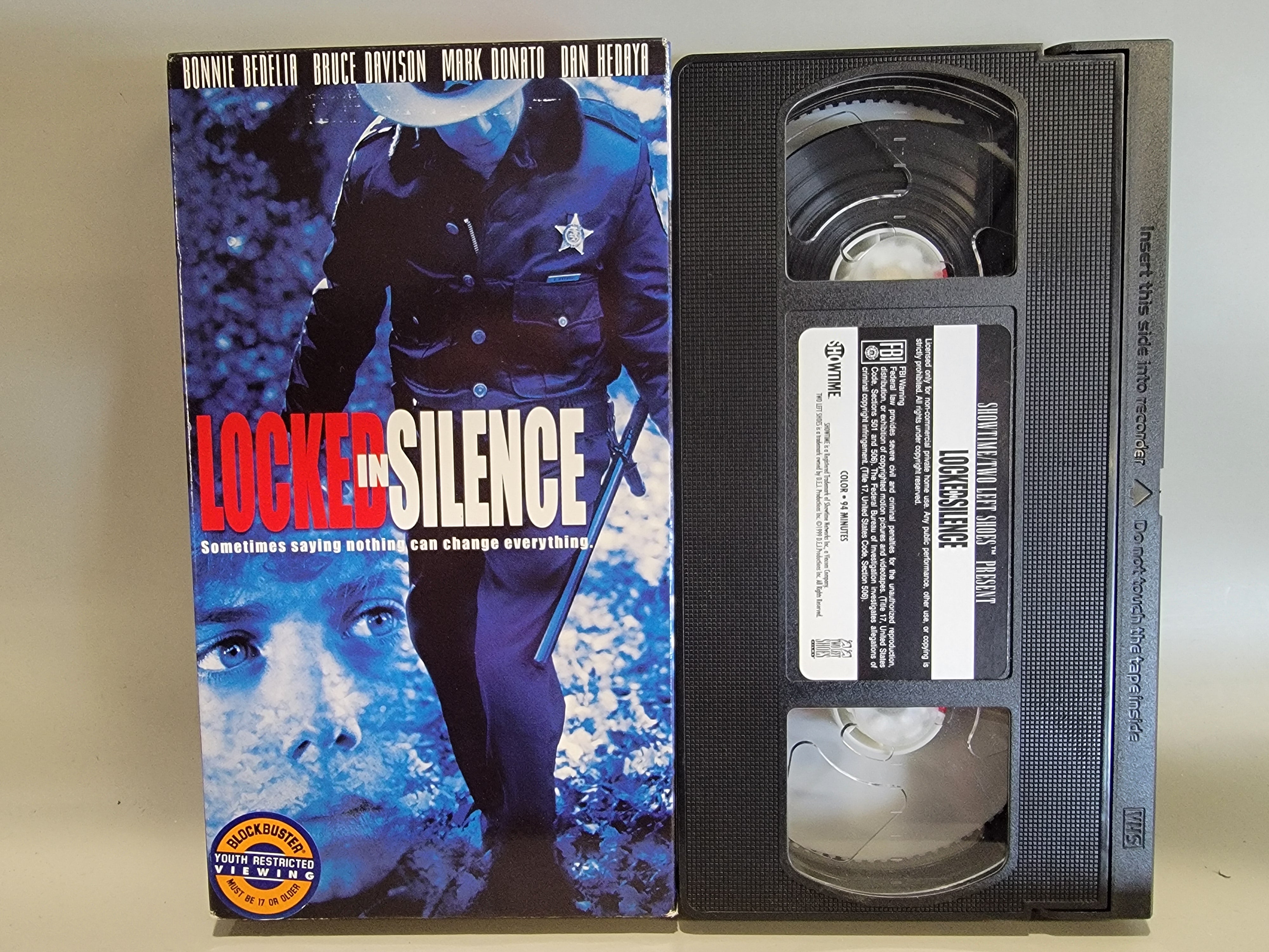 LOCKED IN SILENCE VHS [USED]
