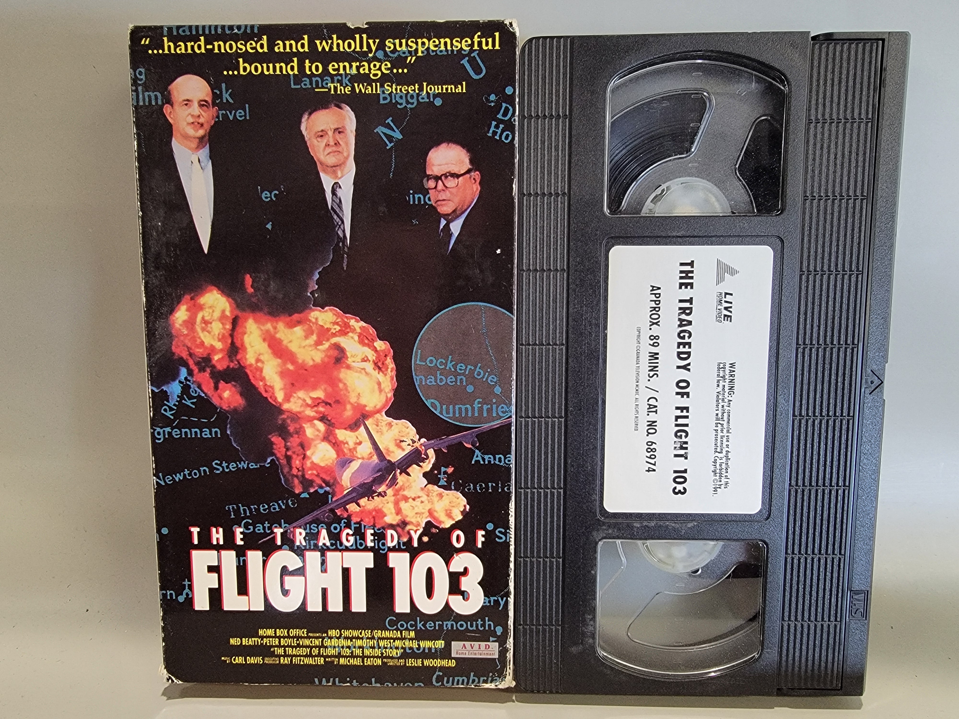 THE TRAGEDY OF FLIGHT 103 VHS [USED]