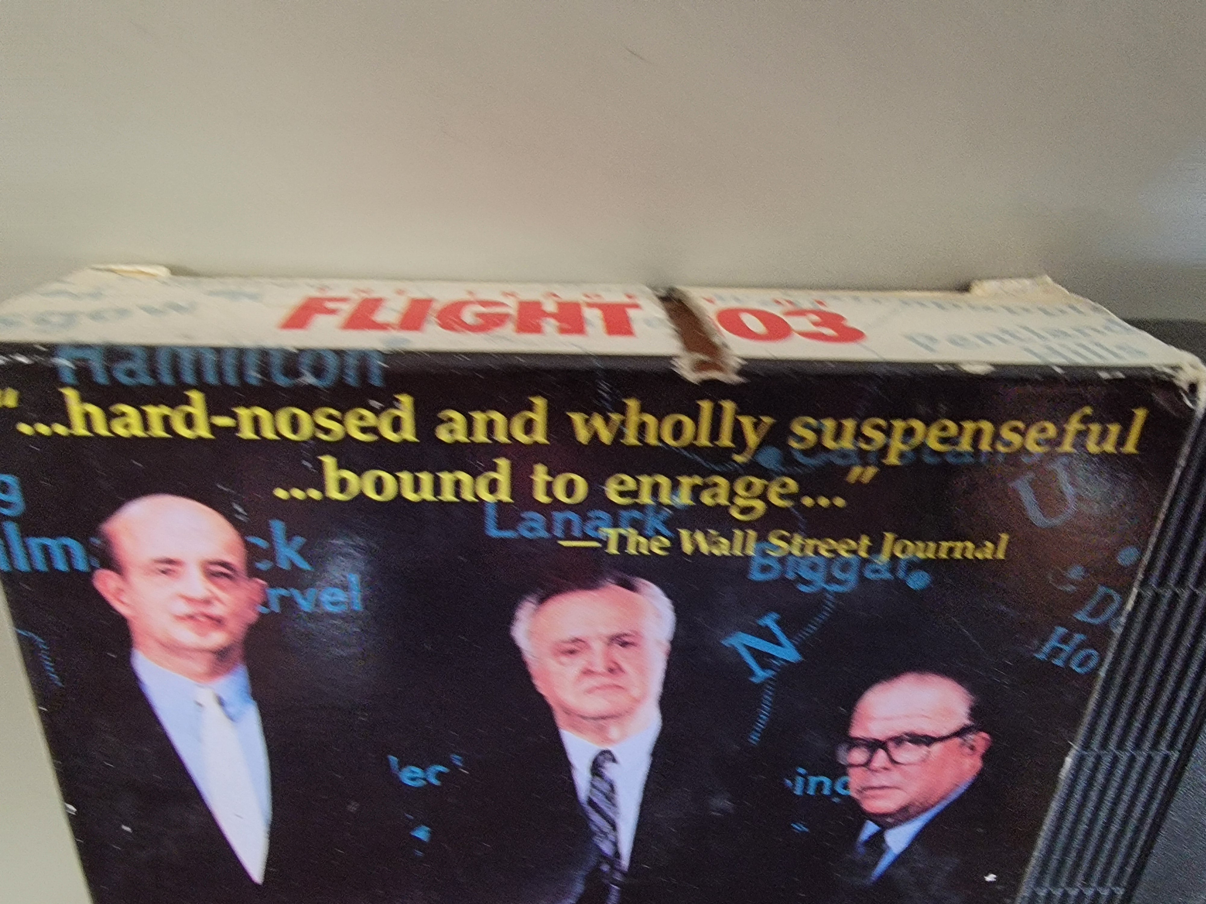 THE TRAGEDY OF FLIGHT 103 VHS [USED]