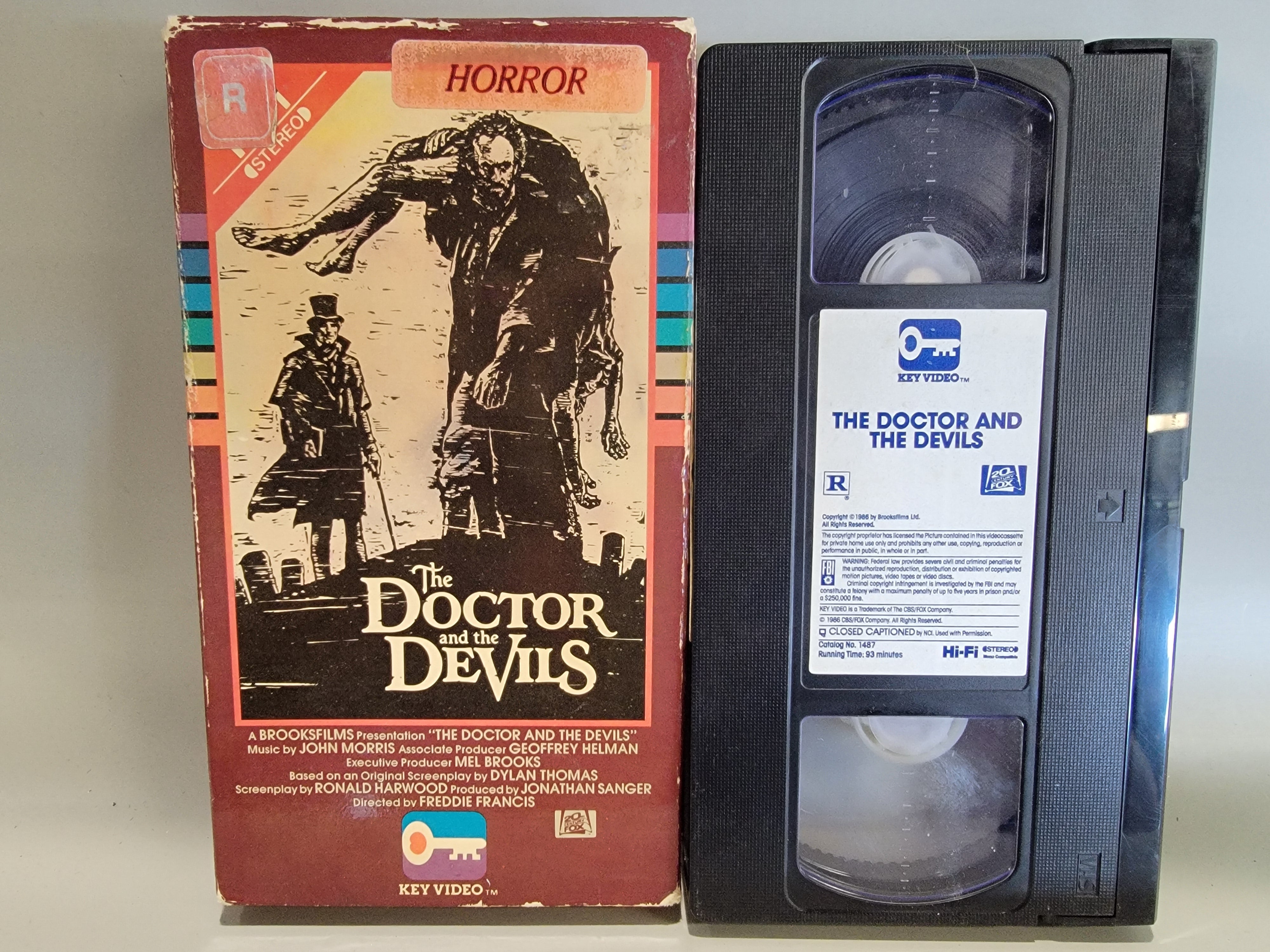 THE DOCTOR AND THE DEVILS VHS [USED]
