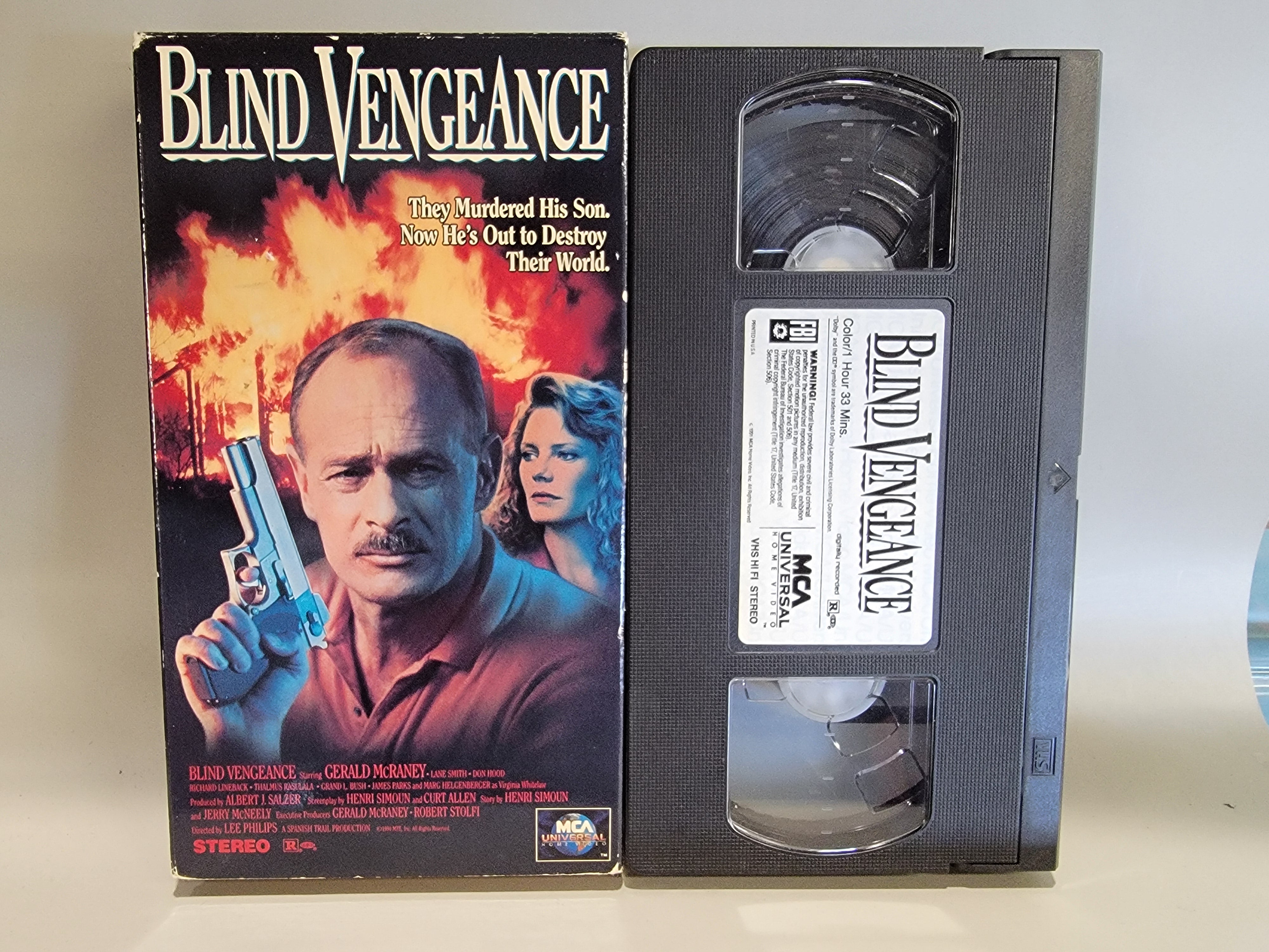 BLIND VENGEANCE VHS [USED]