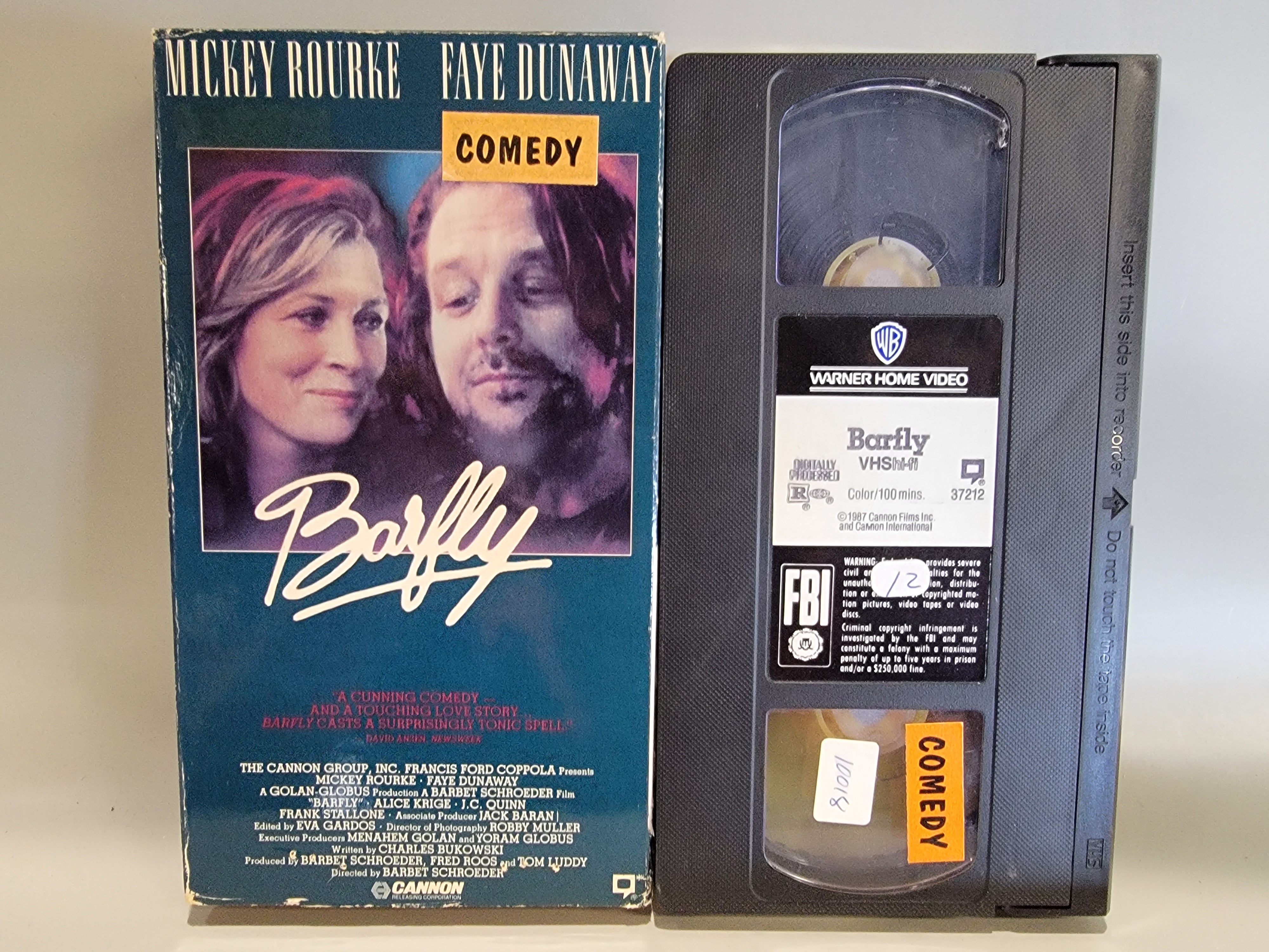 BARFLY VHS [USED]