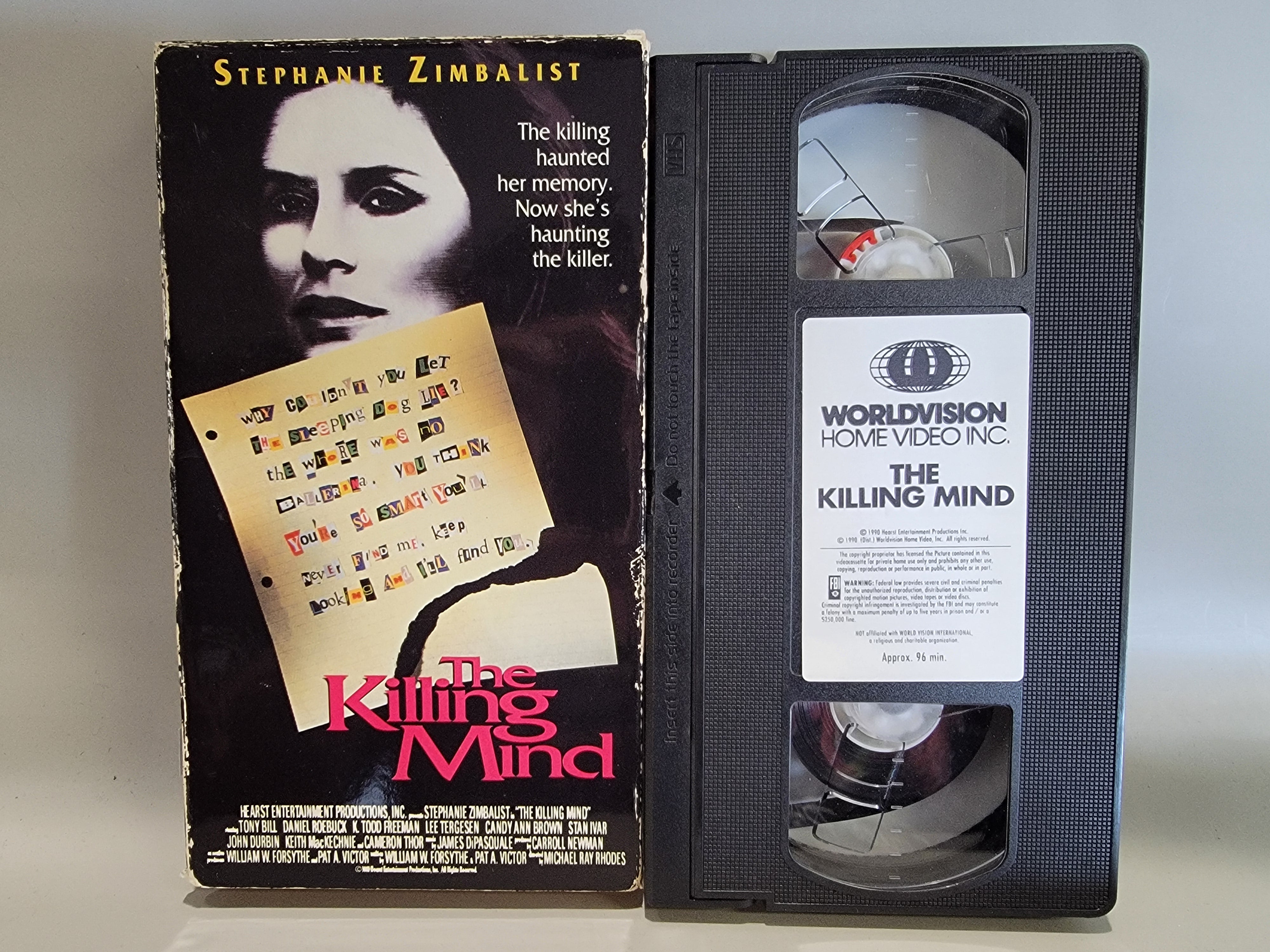 THE KILLING MIND VHS [USED]