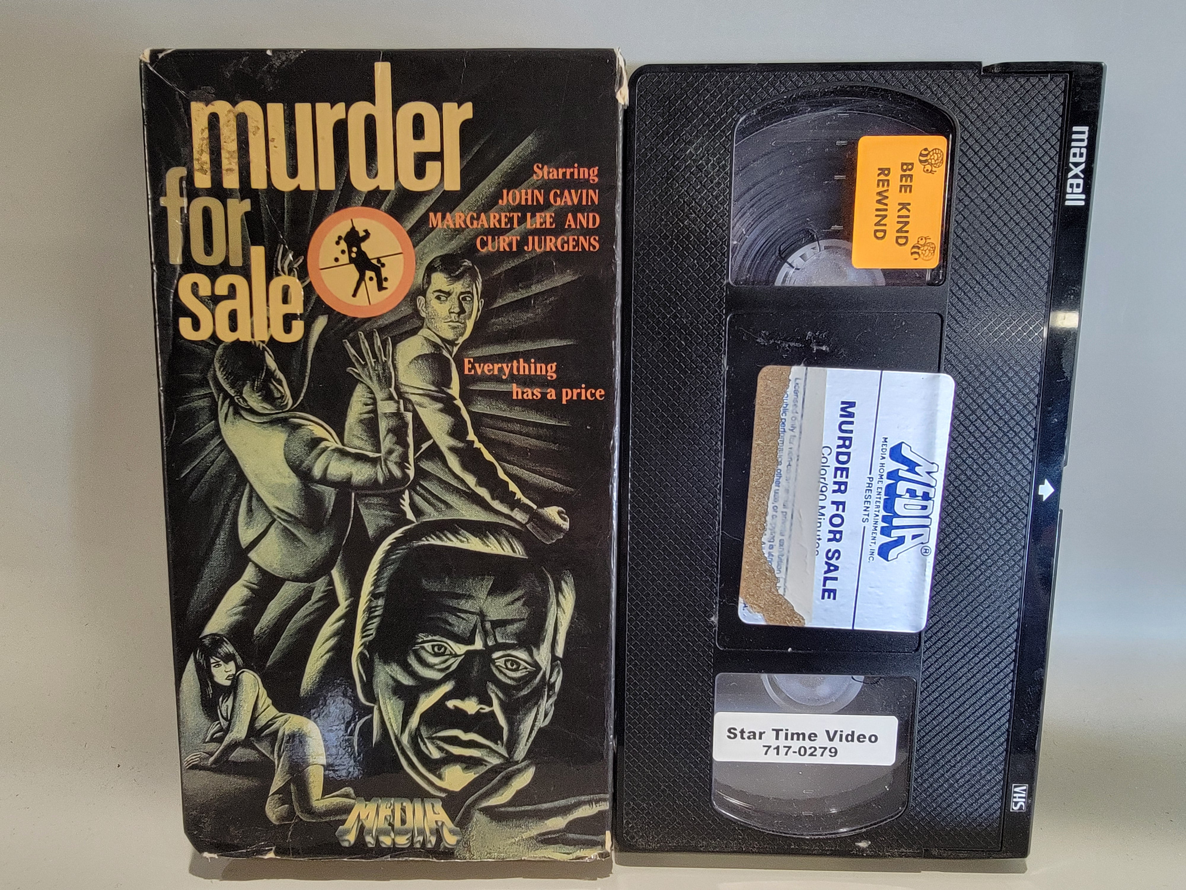 MURDER FOR SALE VHS [USED]