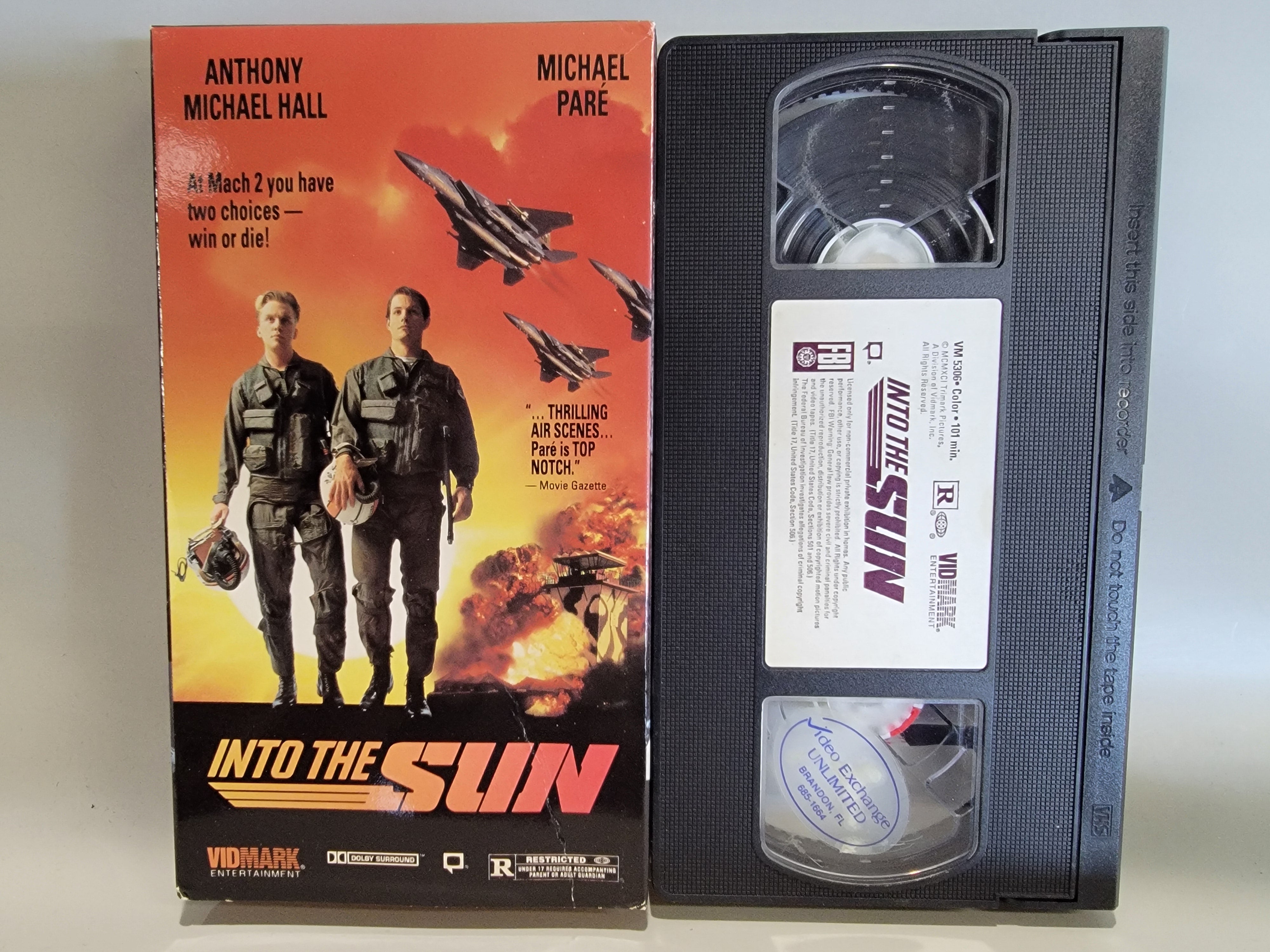 INTO THE SUN VHS [USED]