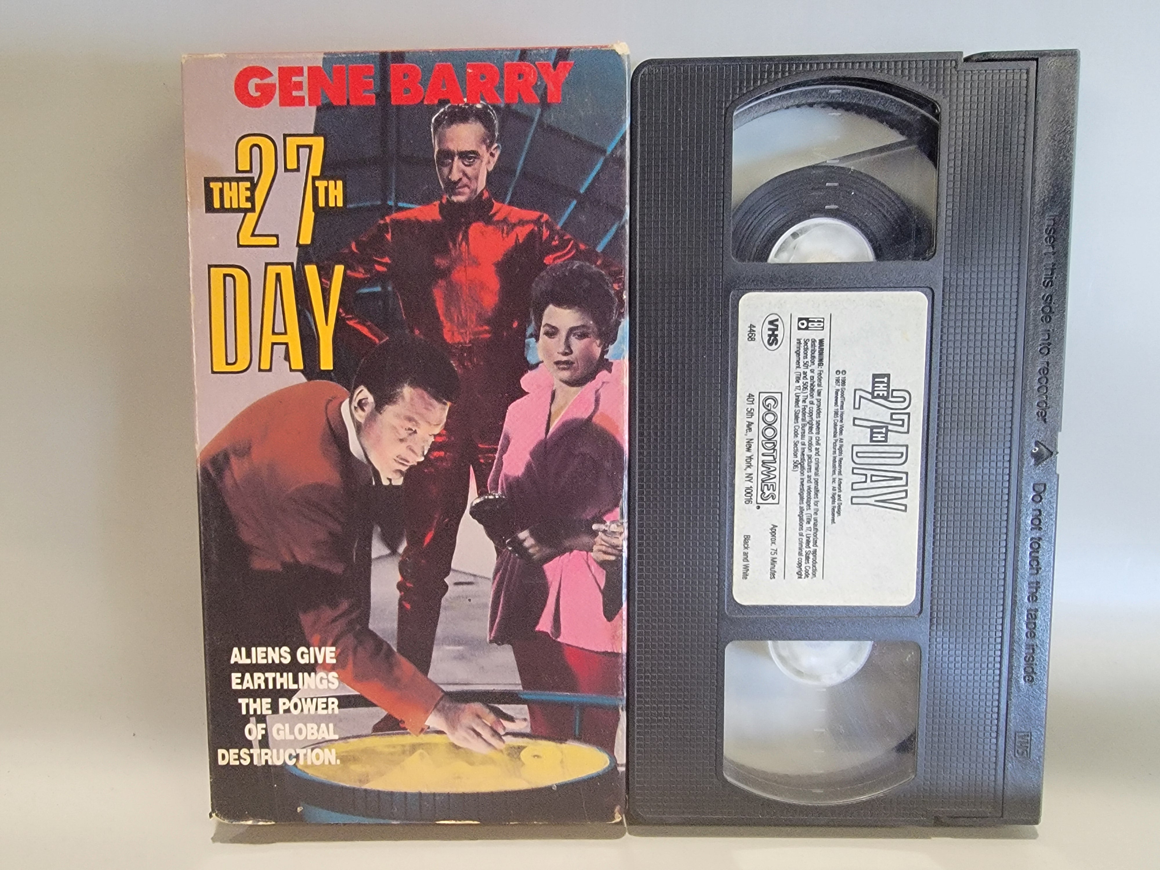 THE 27TH DAY VHS [USED]