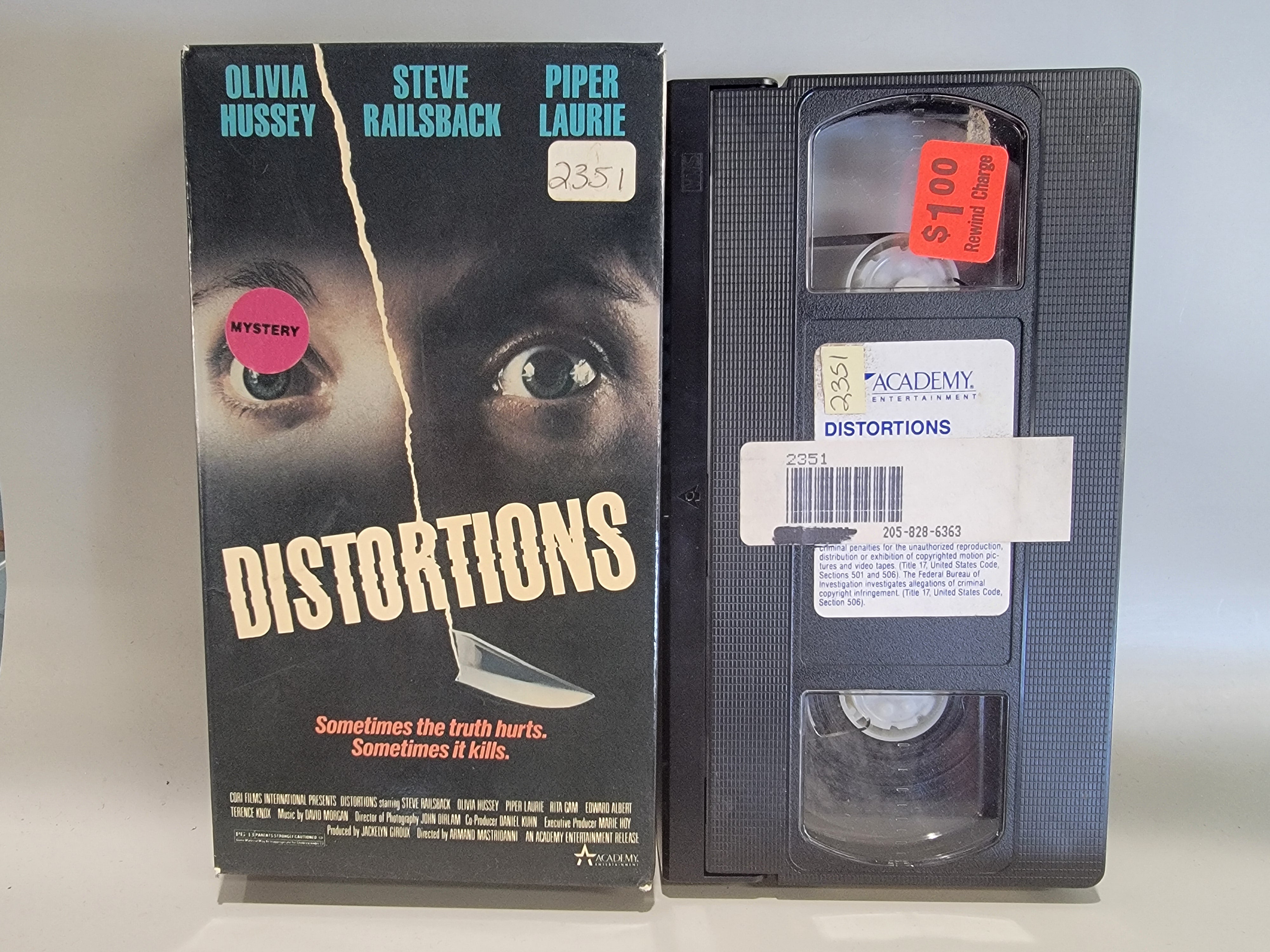 DISTORTIONS VHS [USED]