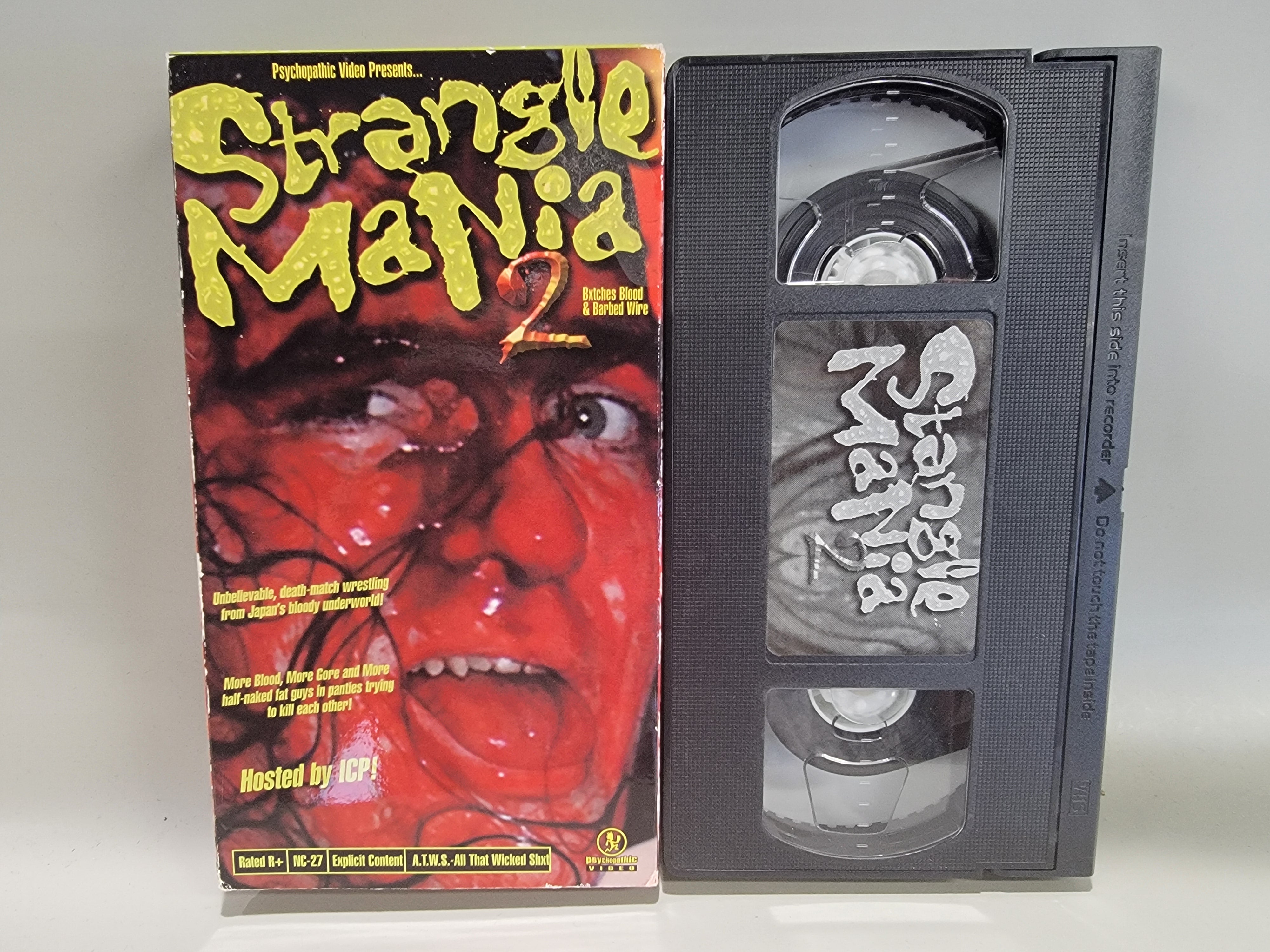 STRANGLE MANIA 2 VHS [USED]