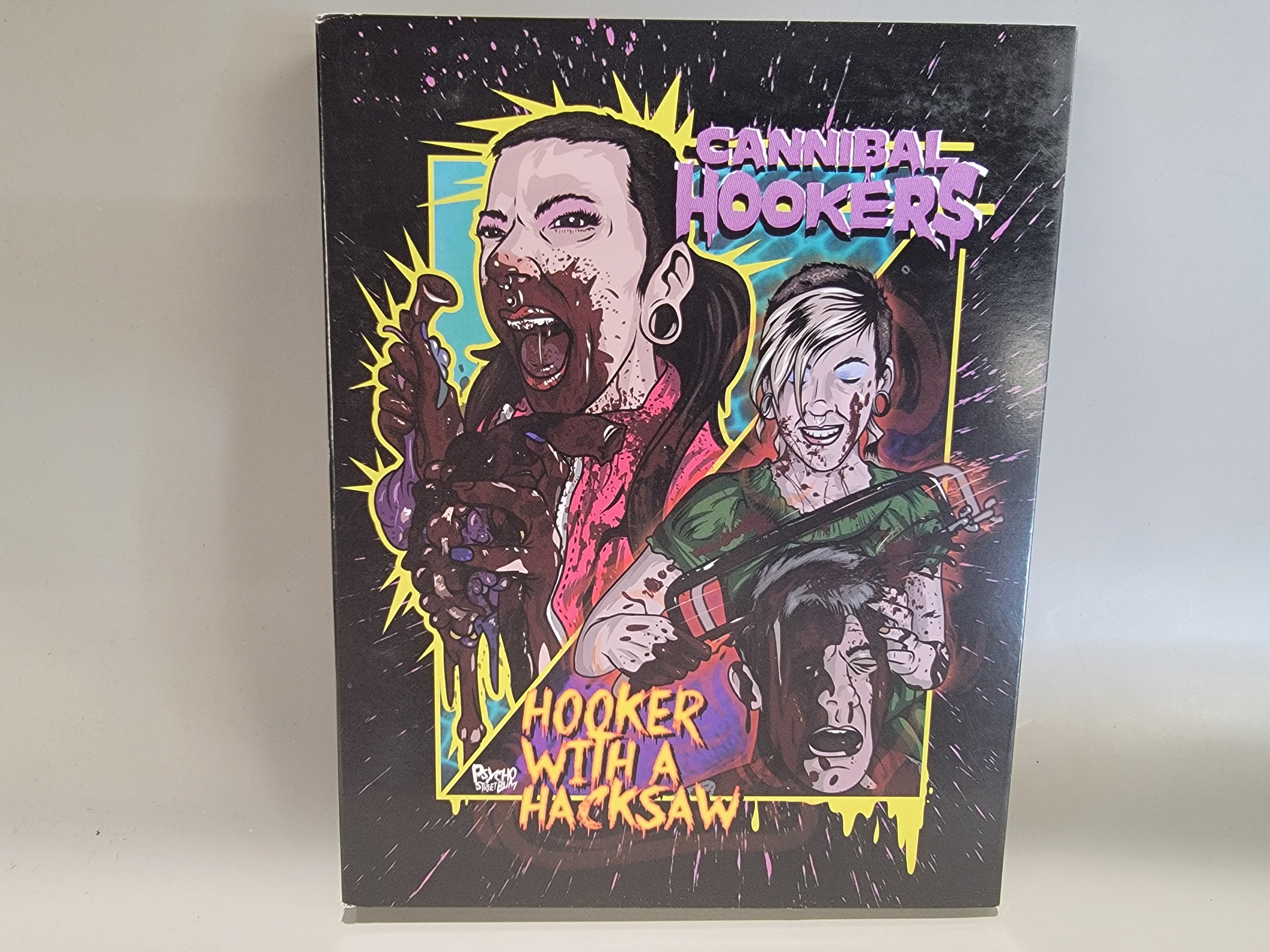 CANNIBAL HOOKERS / HOOKER WITH A HACKSAW BLU-RAY [USED]