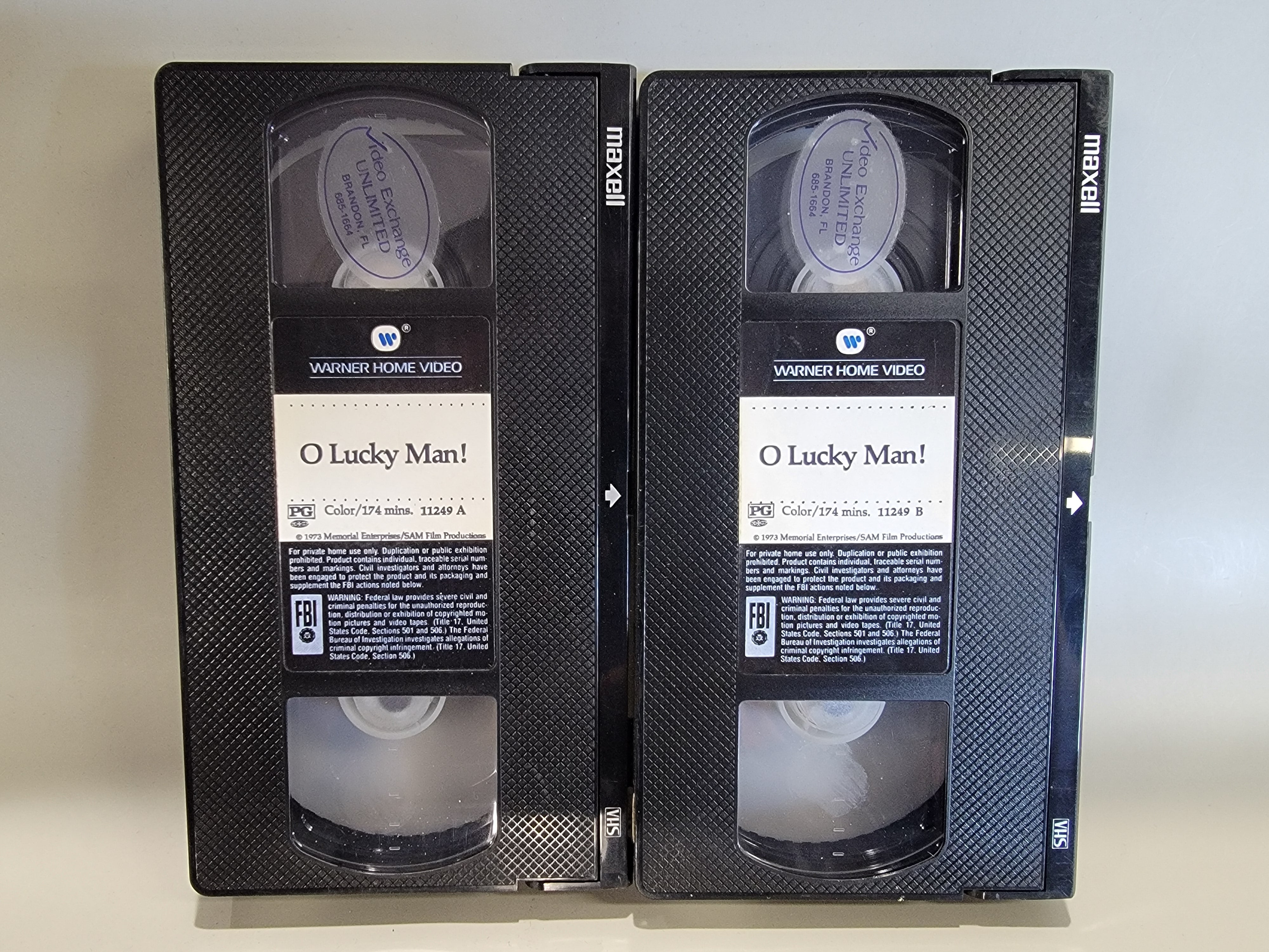 O LUCKY MAN! VHS [USED]