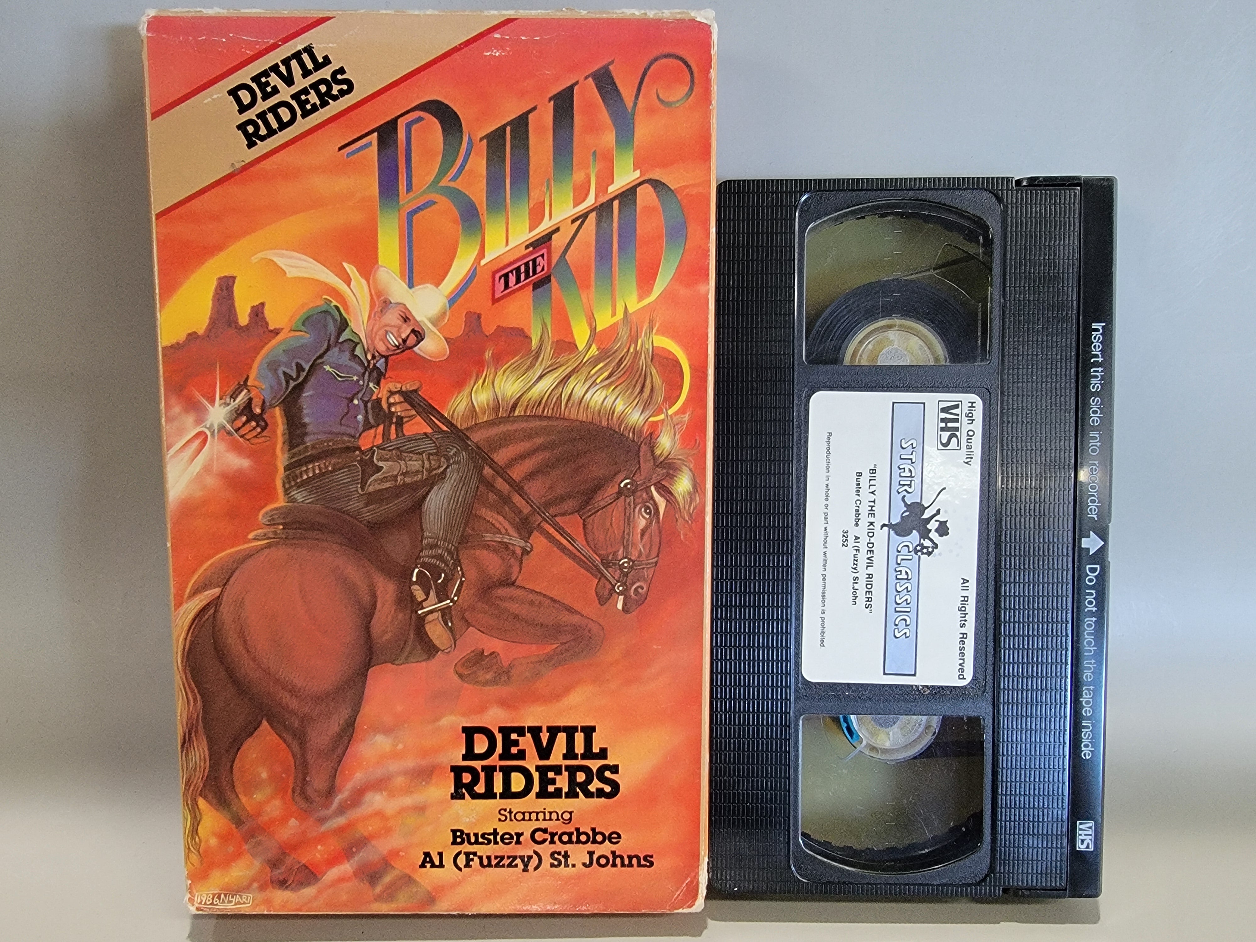 DEVIL RIDERS VHS [USED]