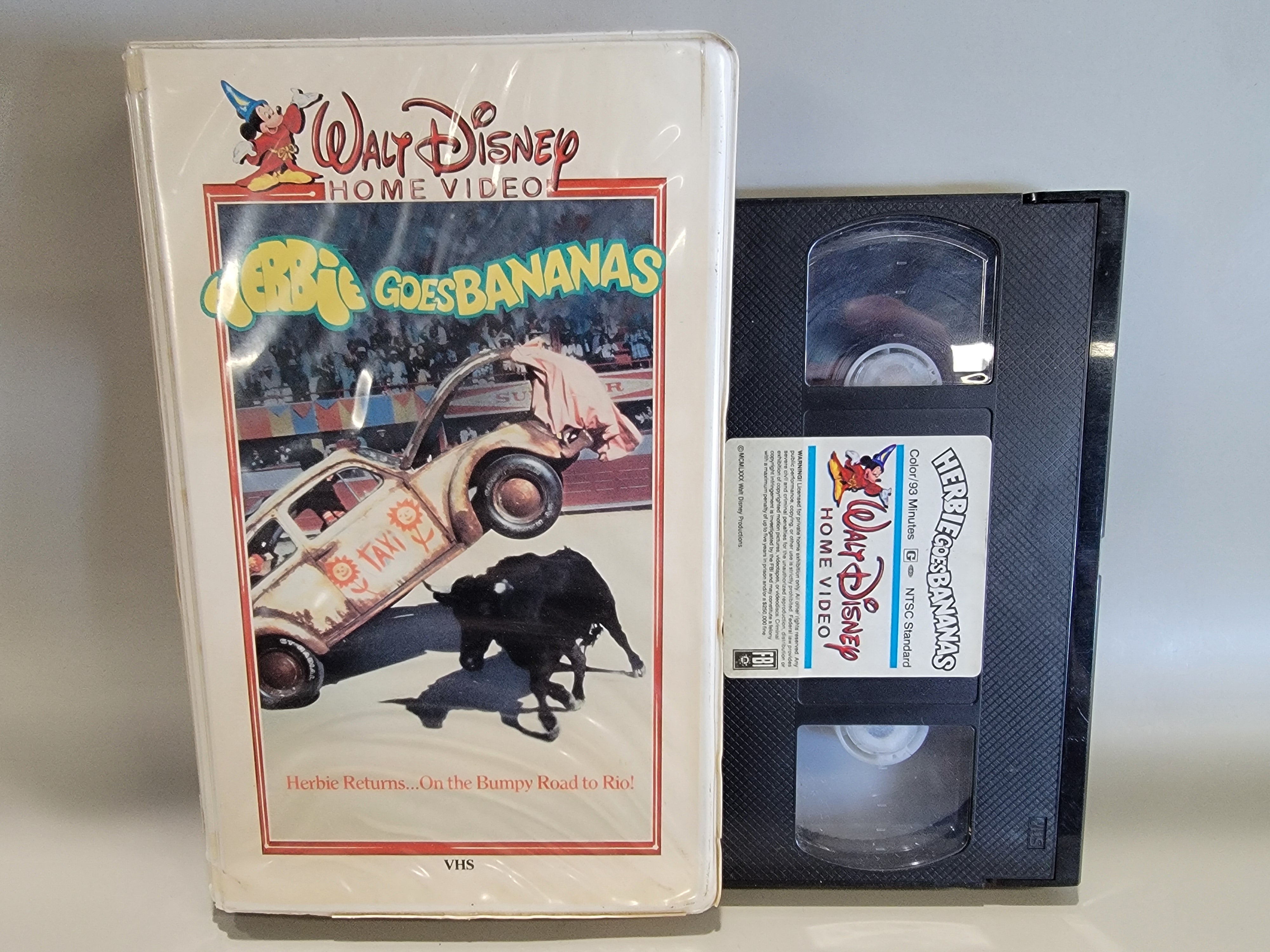 HERBIE GOES BANANAS VHS [USED]