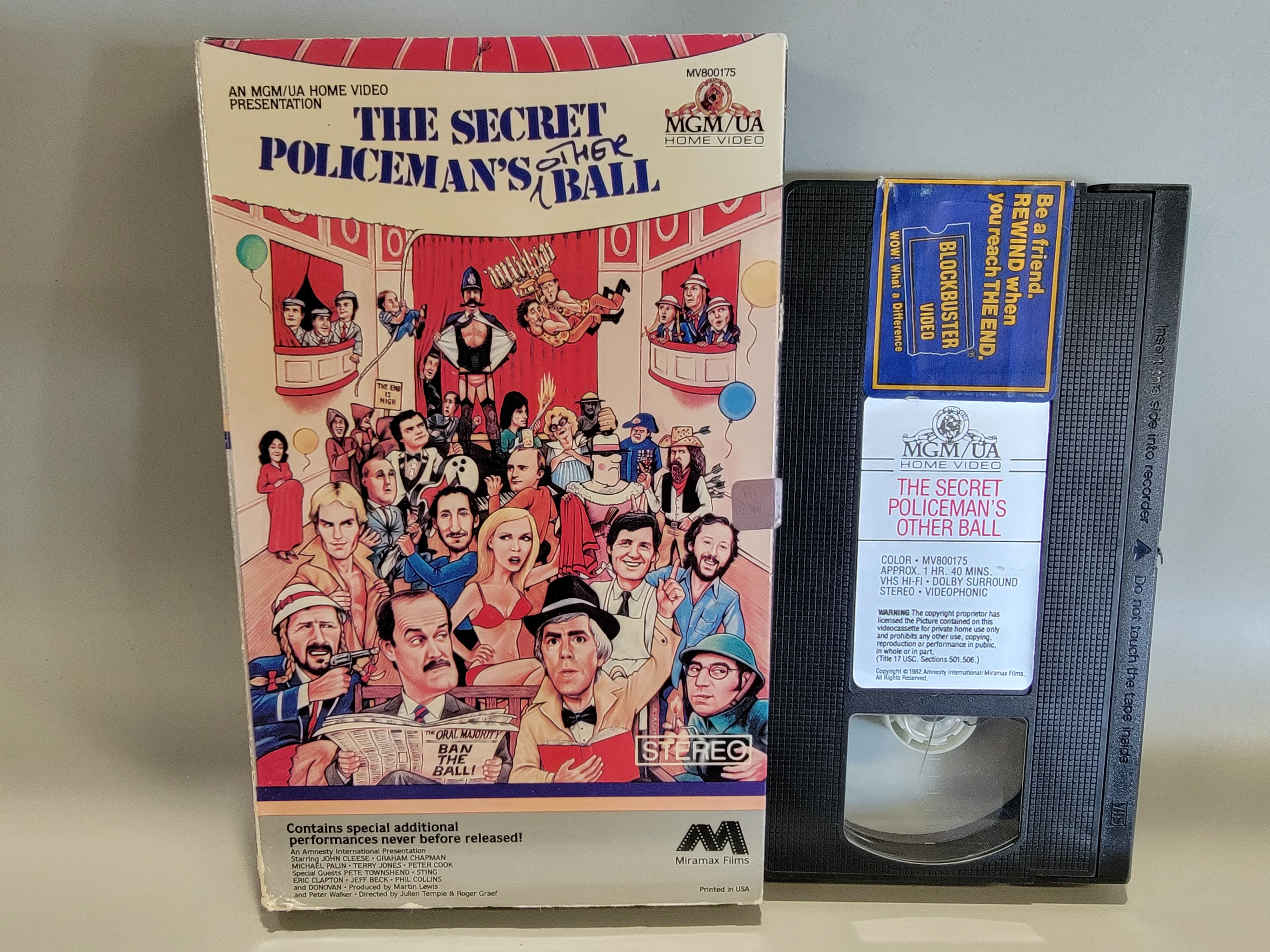 THE SECRET POLICEMAN'S OTHER BALL VHS [USED]
