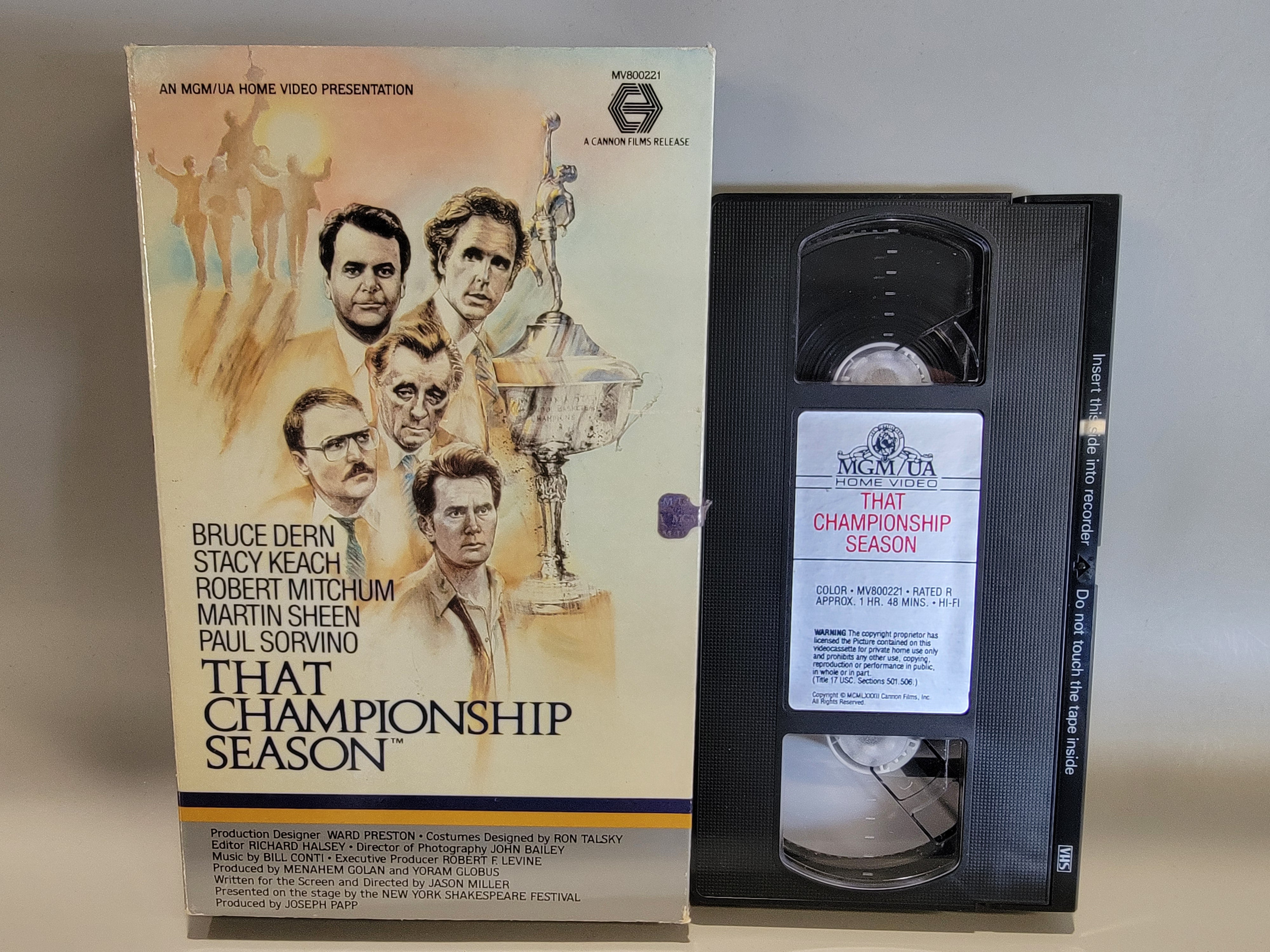 THAT CHAMPIONSHIP SEASON VHS [USED]
