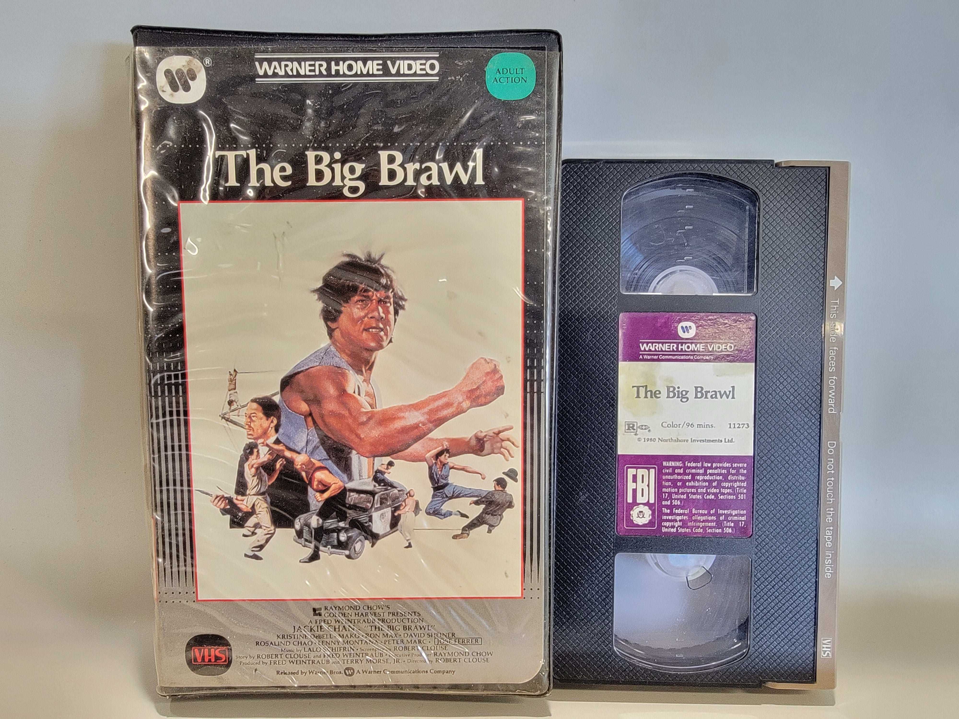 THE BIG BRAWL VHS [USED]